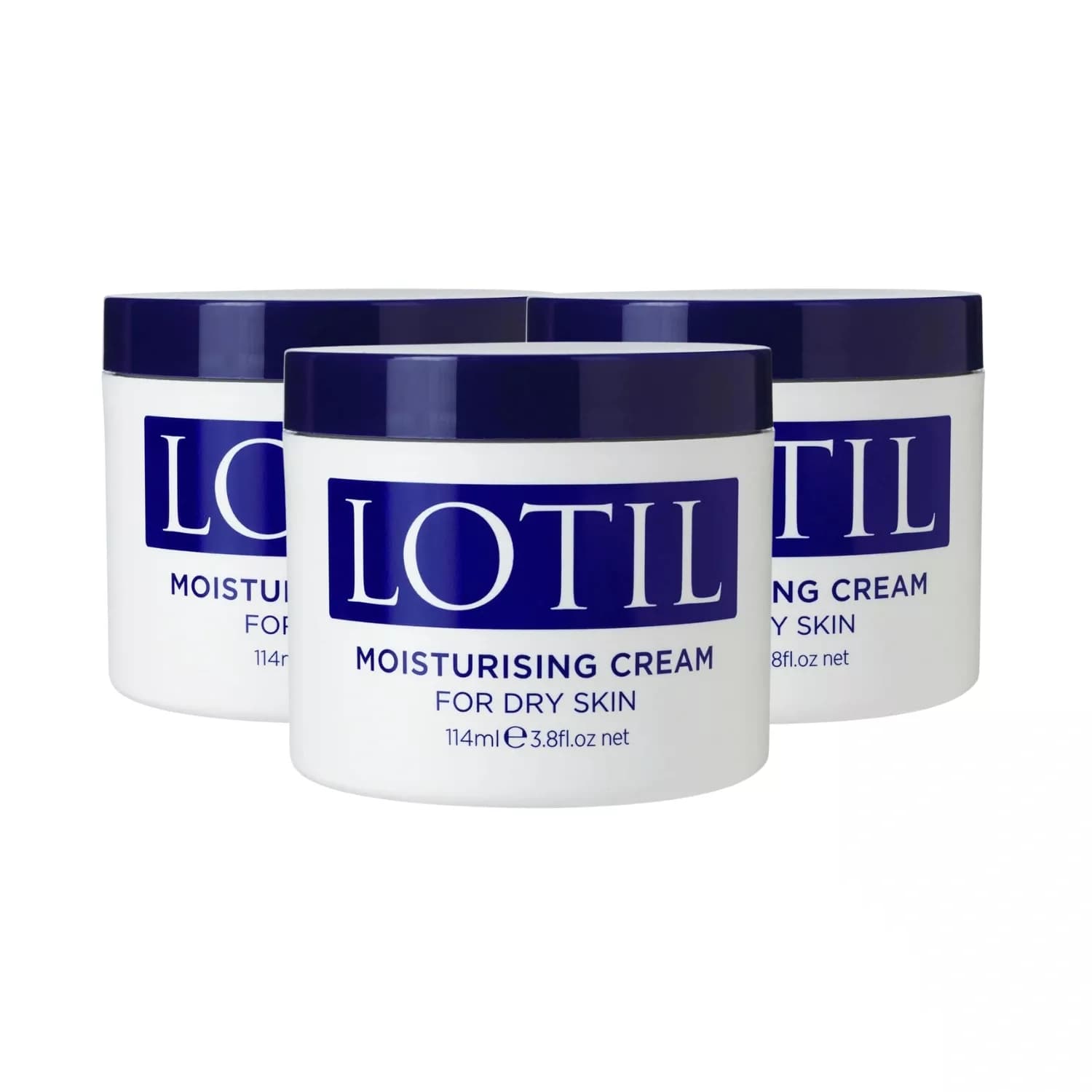 Lotil Cream For Dry Skin 114ml - Pack of 3