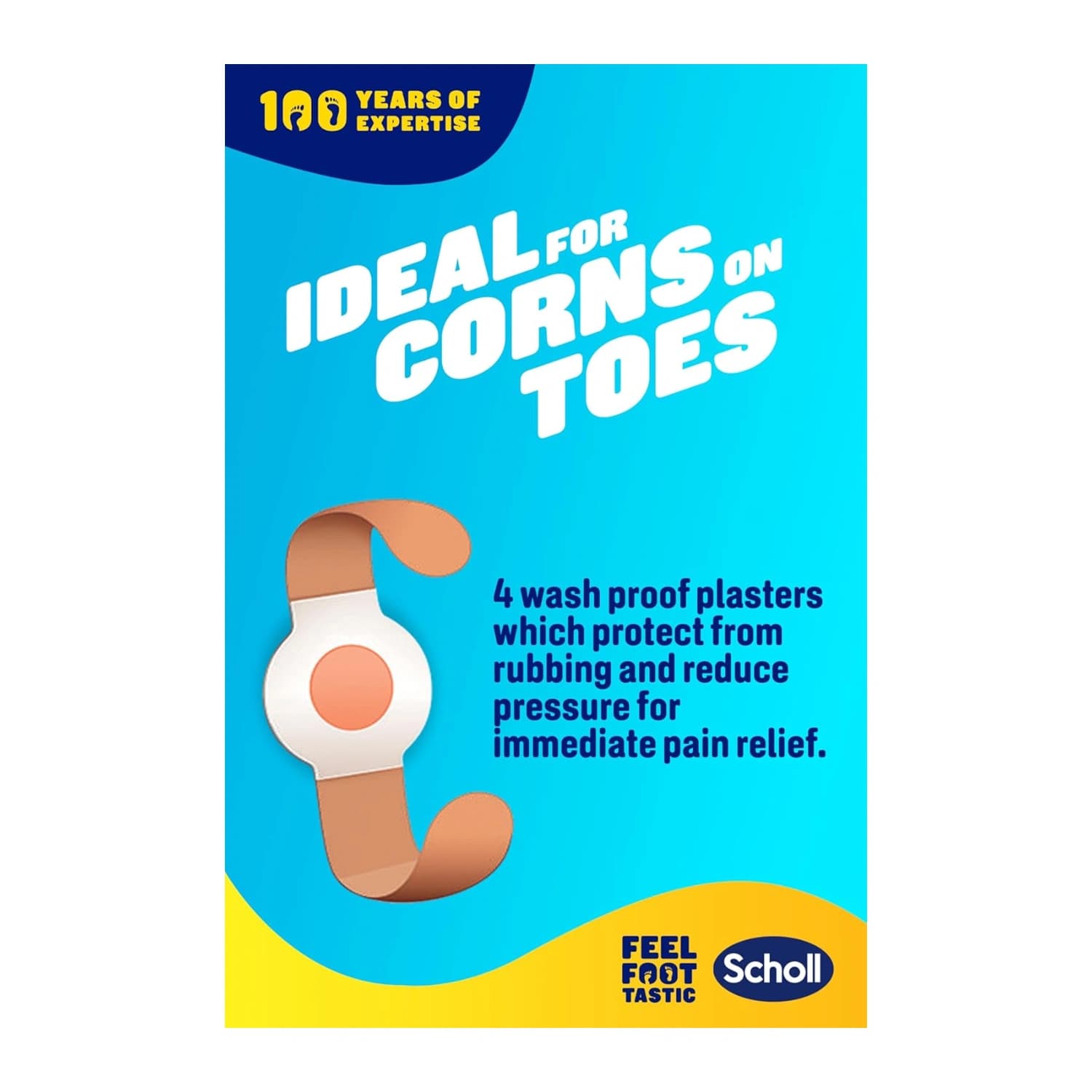 Scholl Corn Removal Plasters 4 Plasters