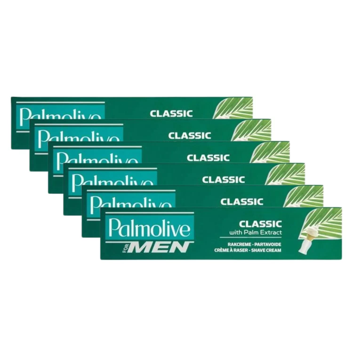 Palmolive Men Palm Extract Shave Cream 100ml- Pack 6