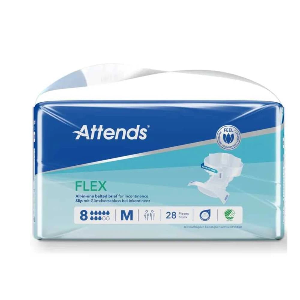 Attends Flex All-In-One Belted Pads