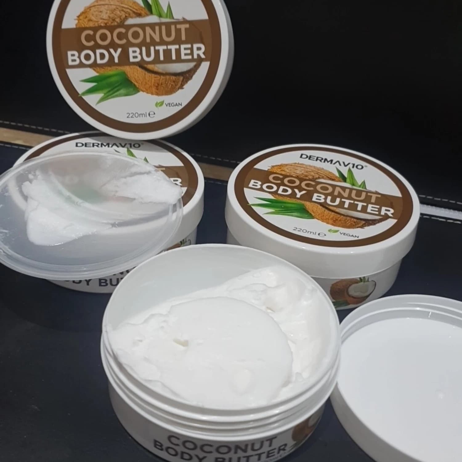Derma V10 Coconut Body Butter 220ml