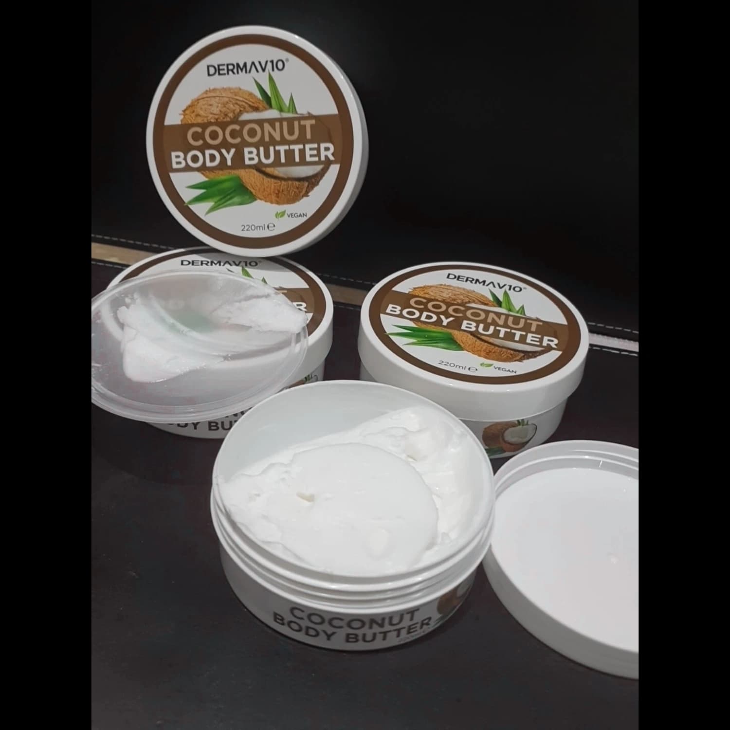 Derma V10 Coconut Body Butter 220ml