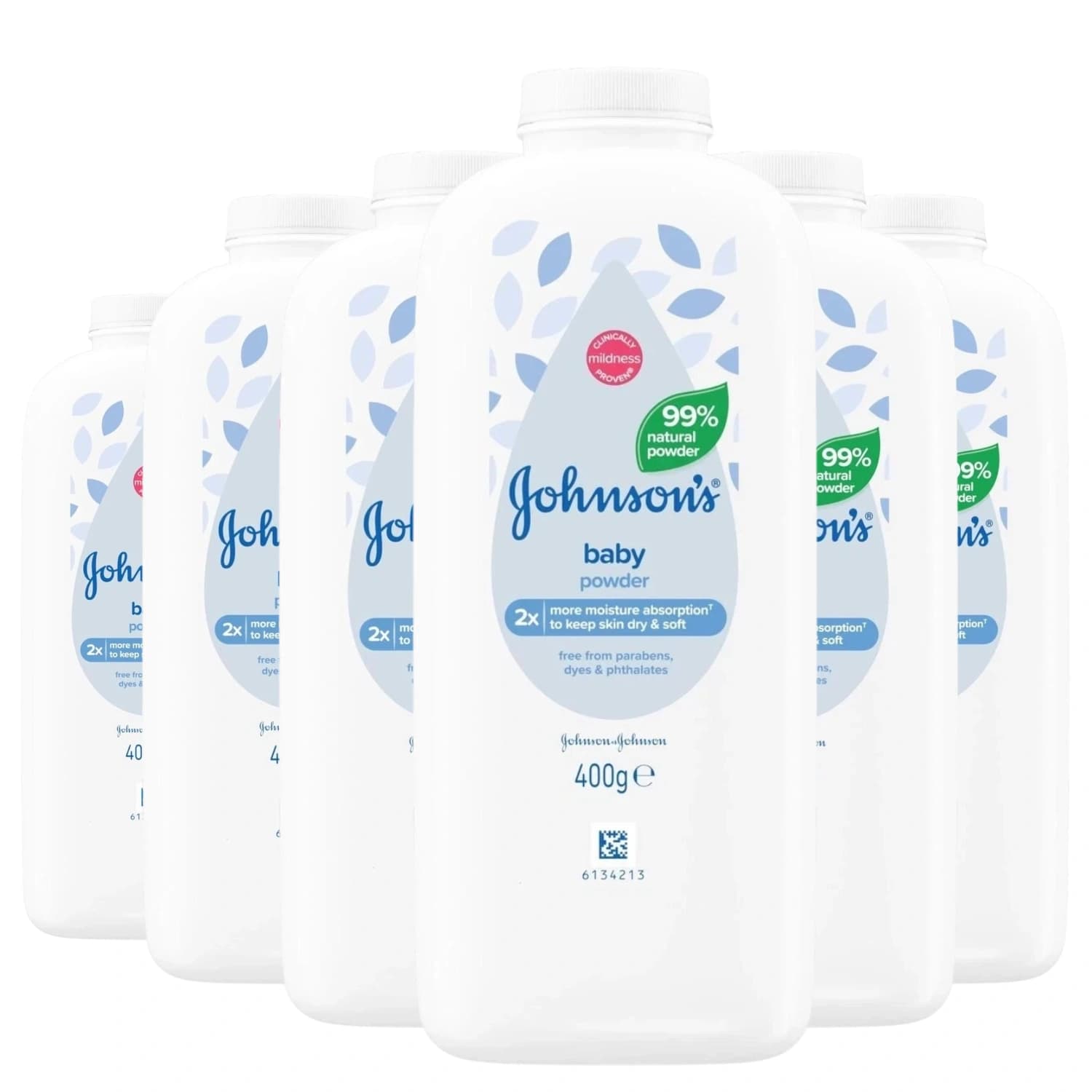 Johnson's Natural Baby Powder 400g