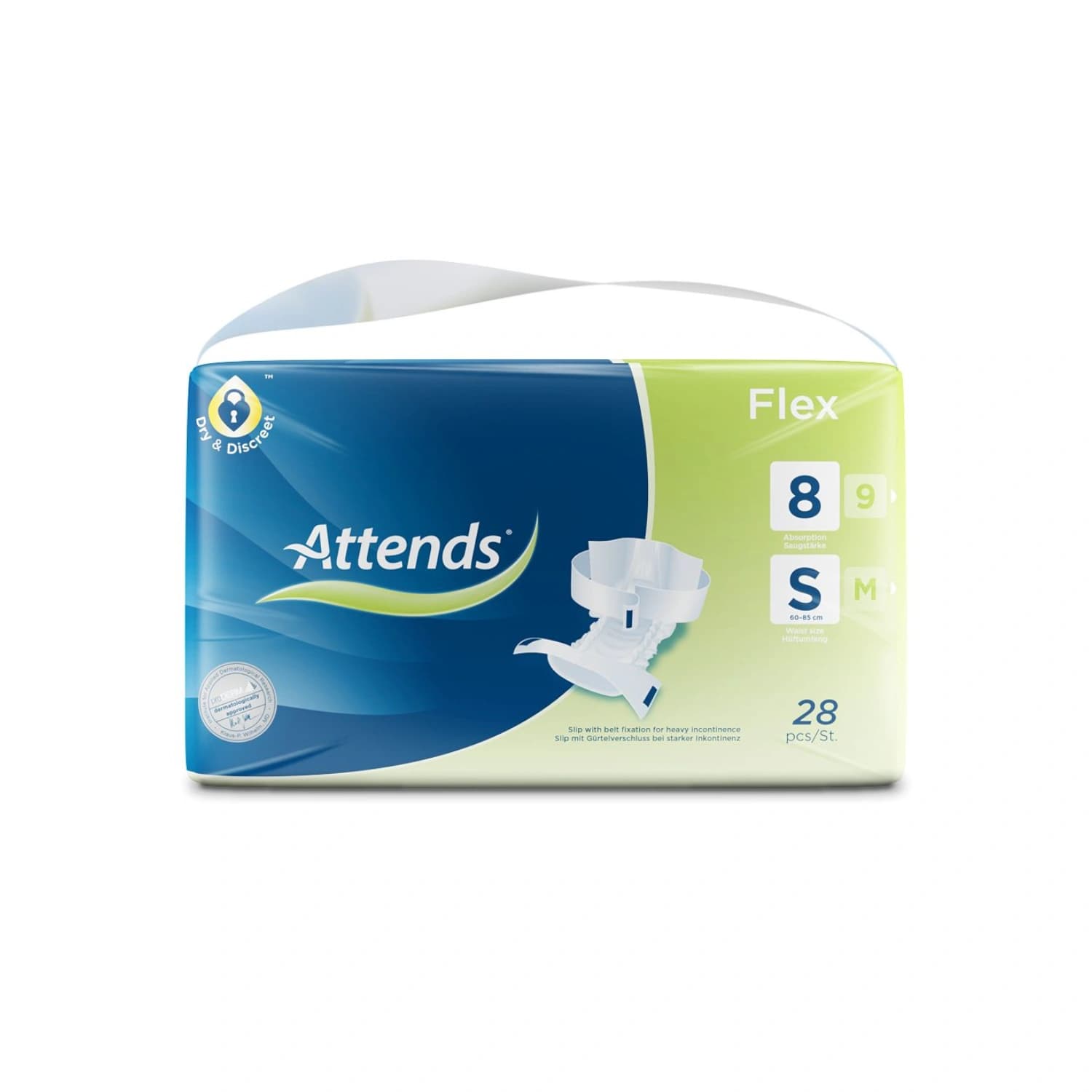 Attends Flex All-In-One Belted Pads
