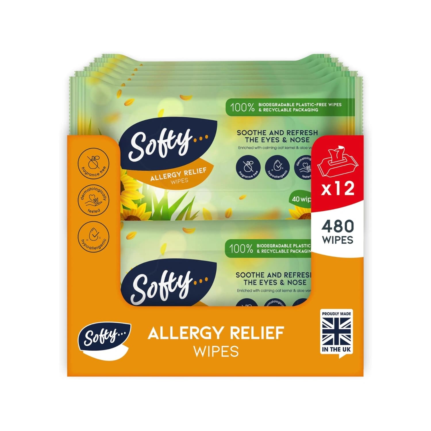 Softy Allergy Wipes 40 sheets