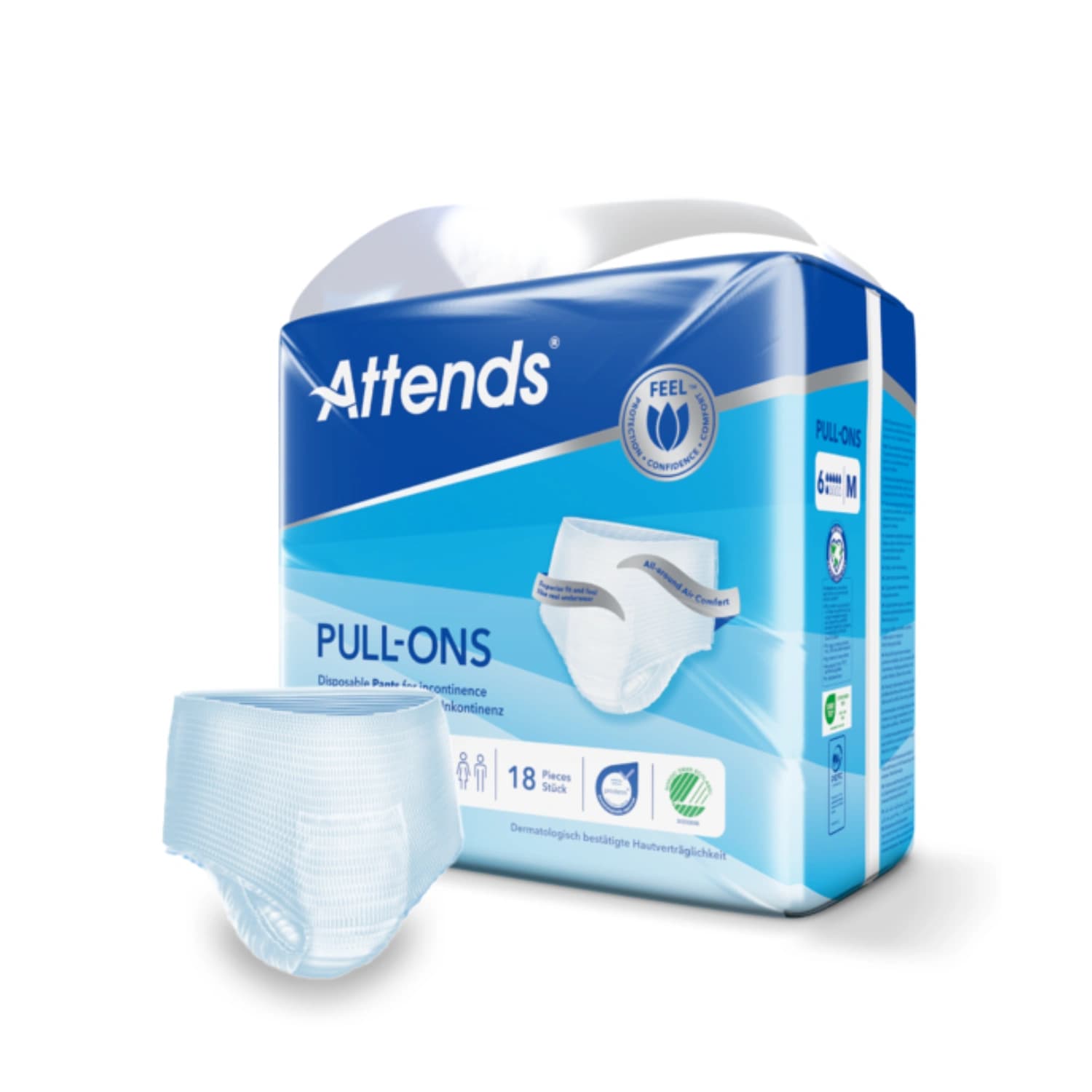 Attends Pull-Ons Soft And Discreet Disposable Pants