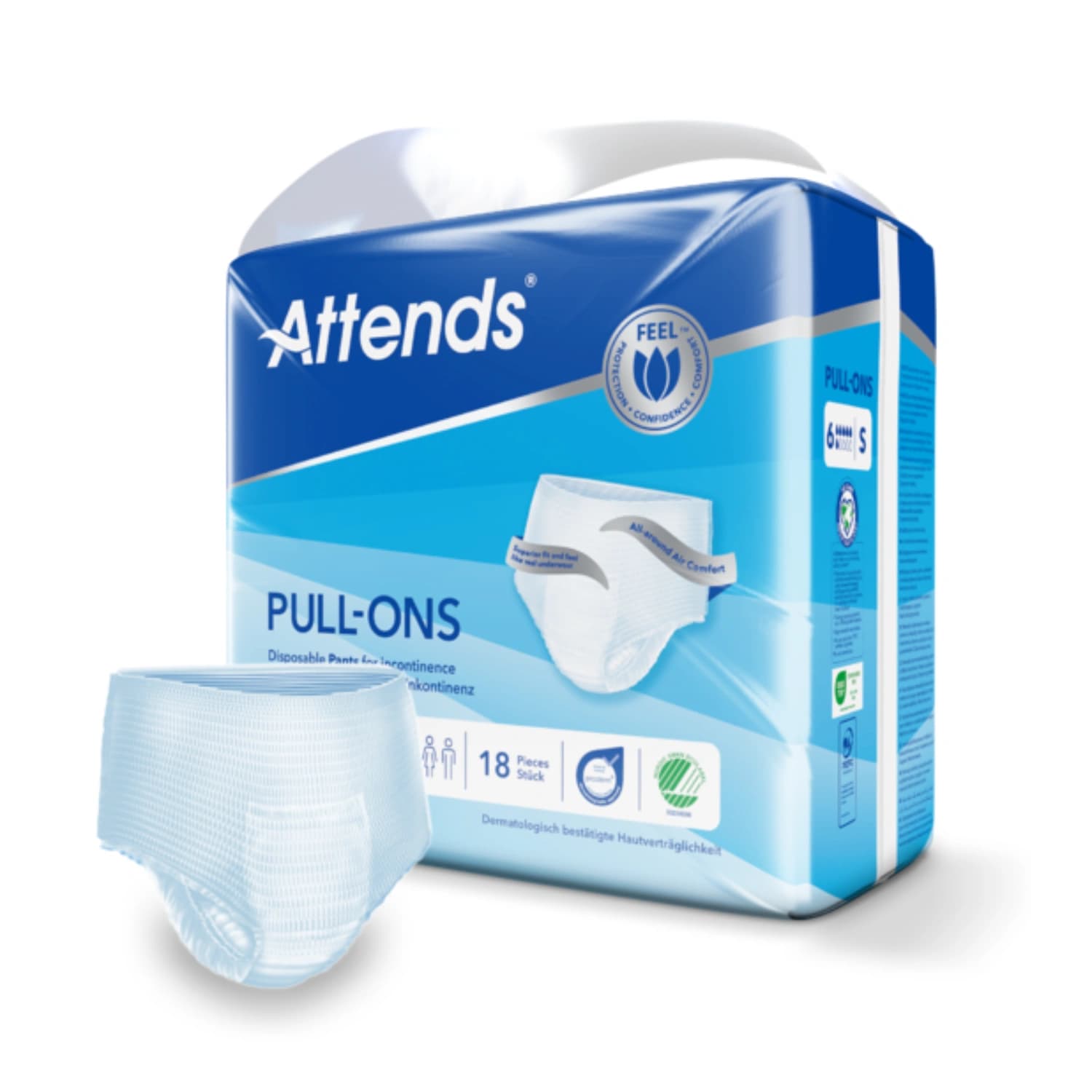 Attends Pull-Ons Soft And Discreet Disposable Pants