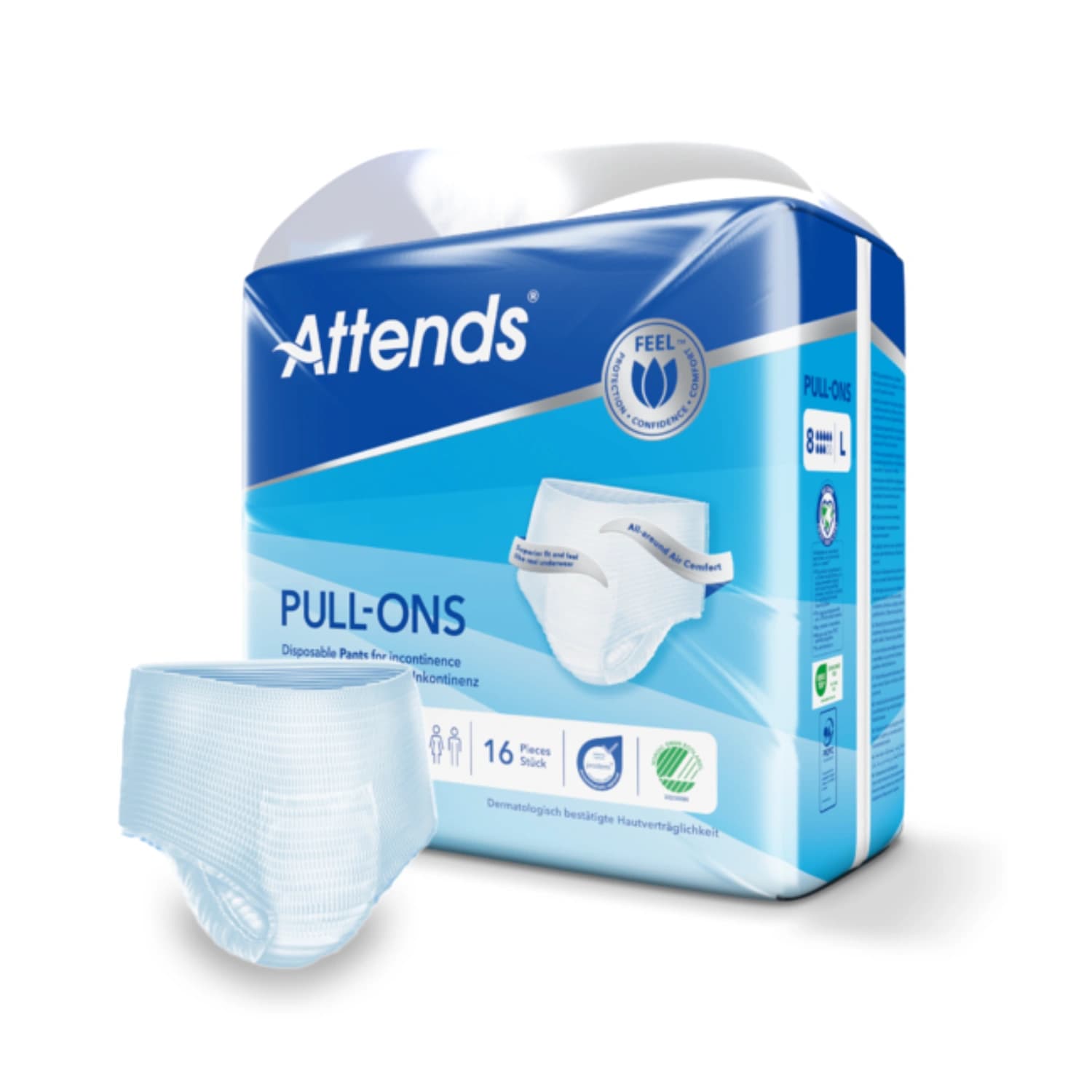 Attends Pull-Ons Soft And Discreet Disposable Pants