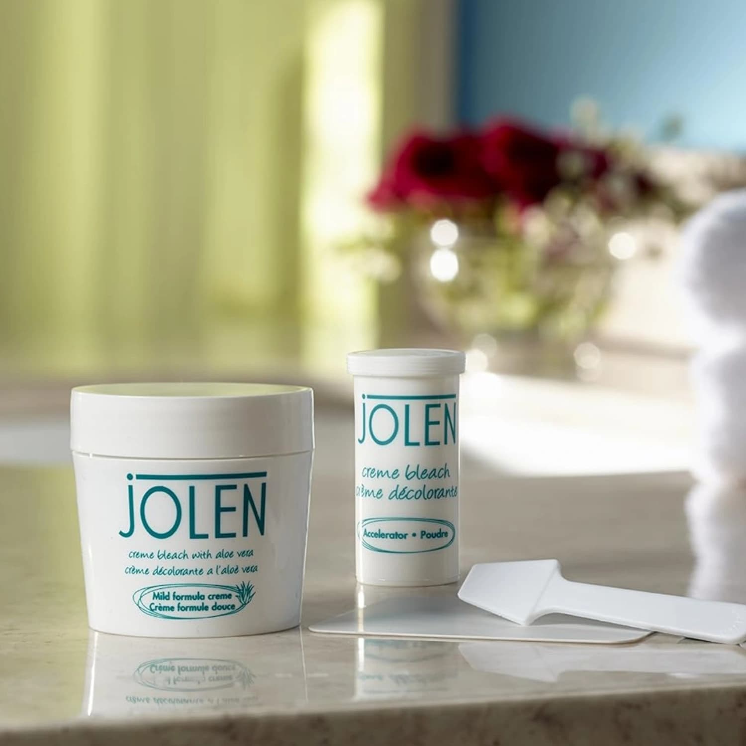 Jolen Cream Bleach Lightens Dark Hair 125ml