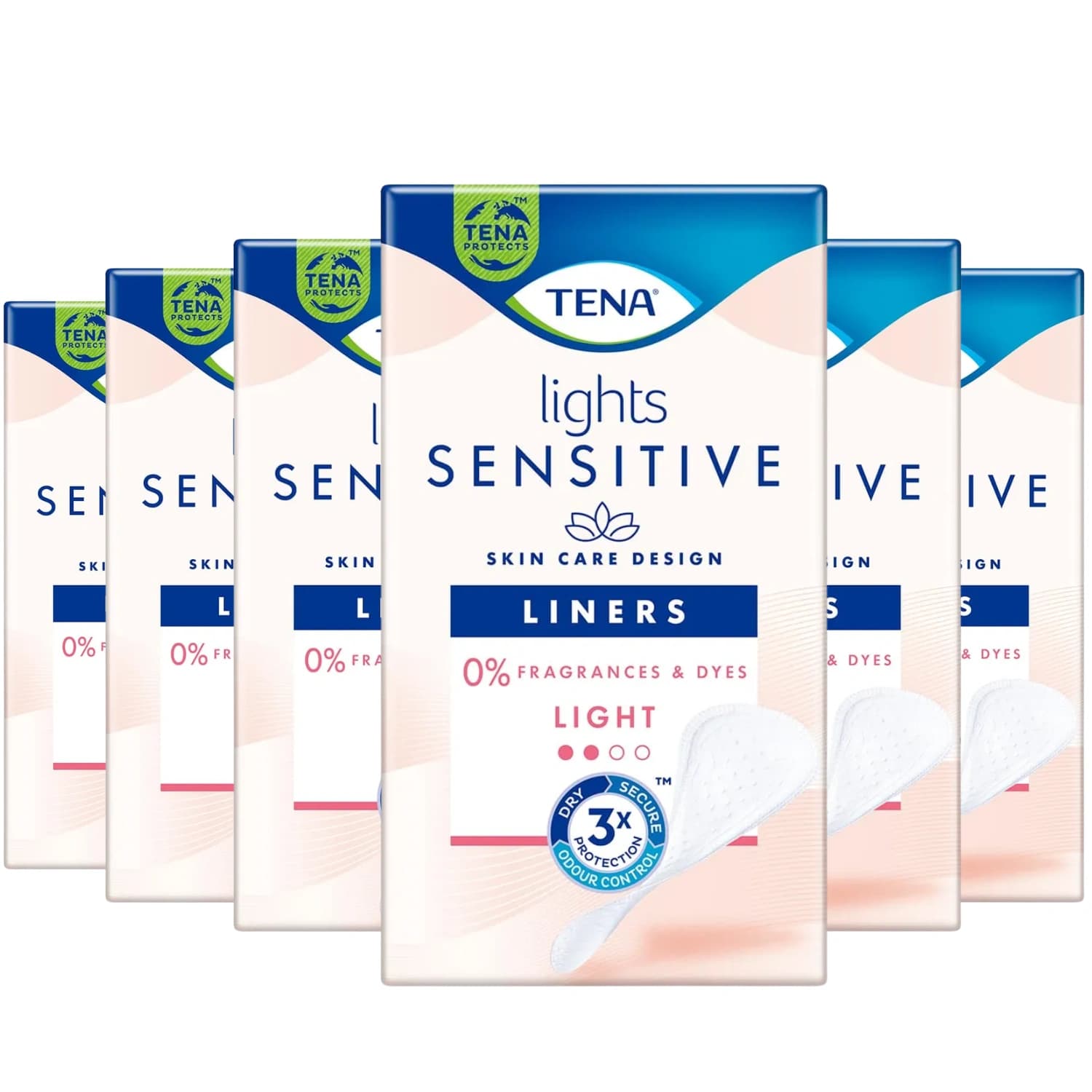 TENA Lights Liner Light Pack of 28