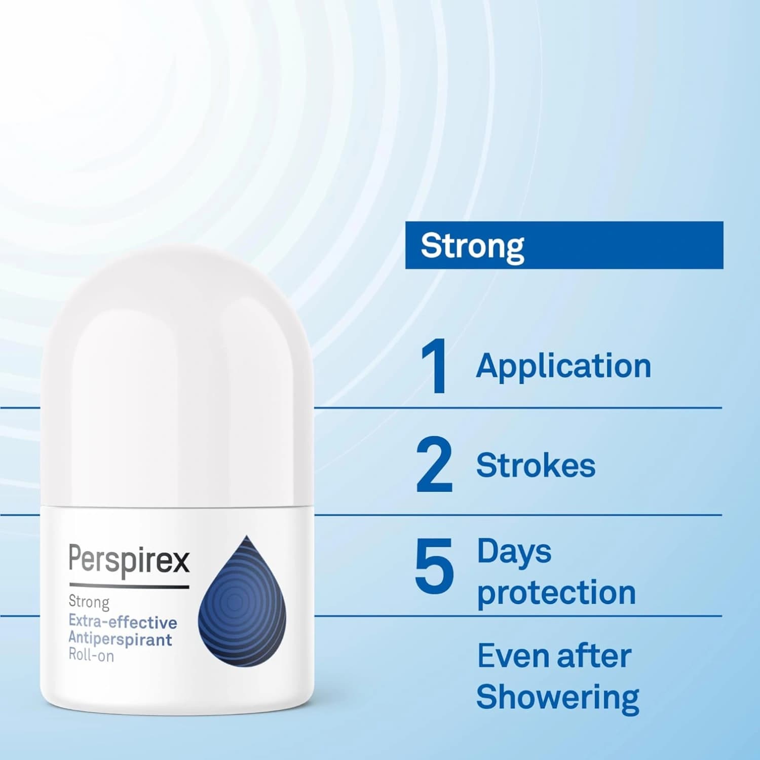 Perspirex Strong Antiperspirant Roll-On 20ml