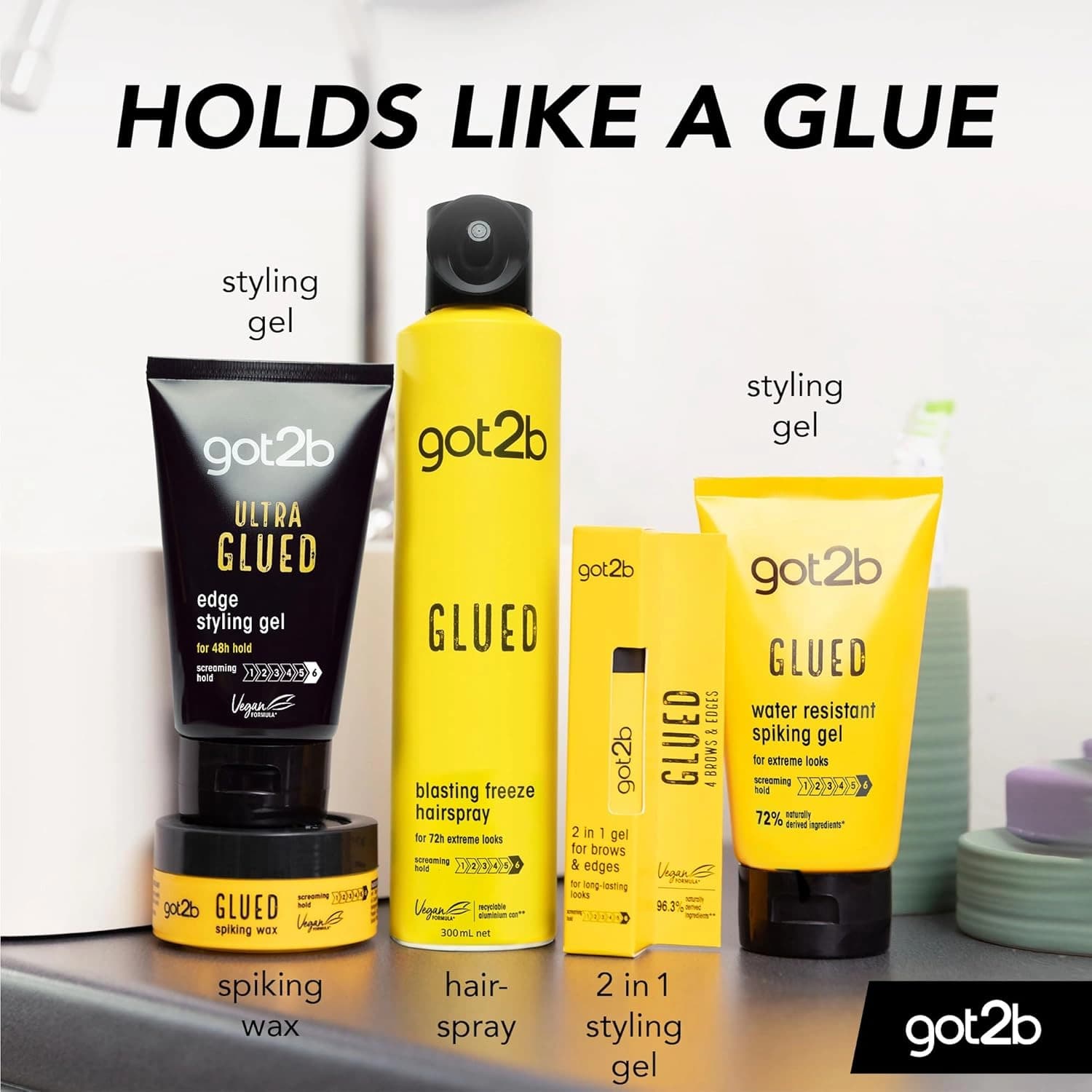Got2b Glued Ultra Styling Hair Gel 150 ml