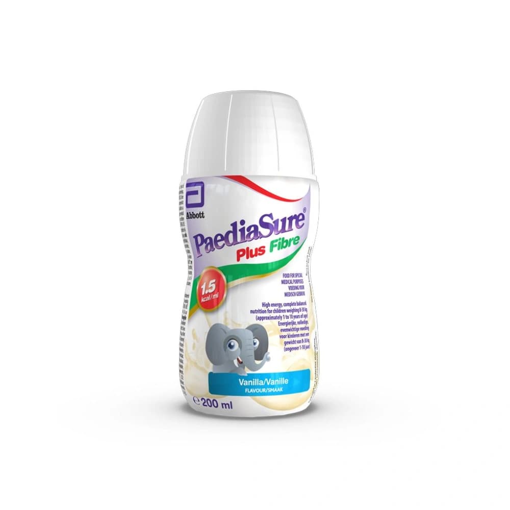 Paediasure Plus Fibre Bottle Vanilla 200ml