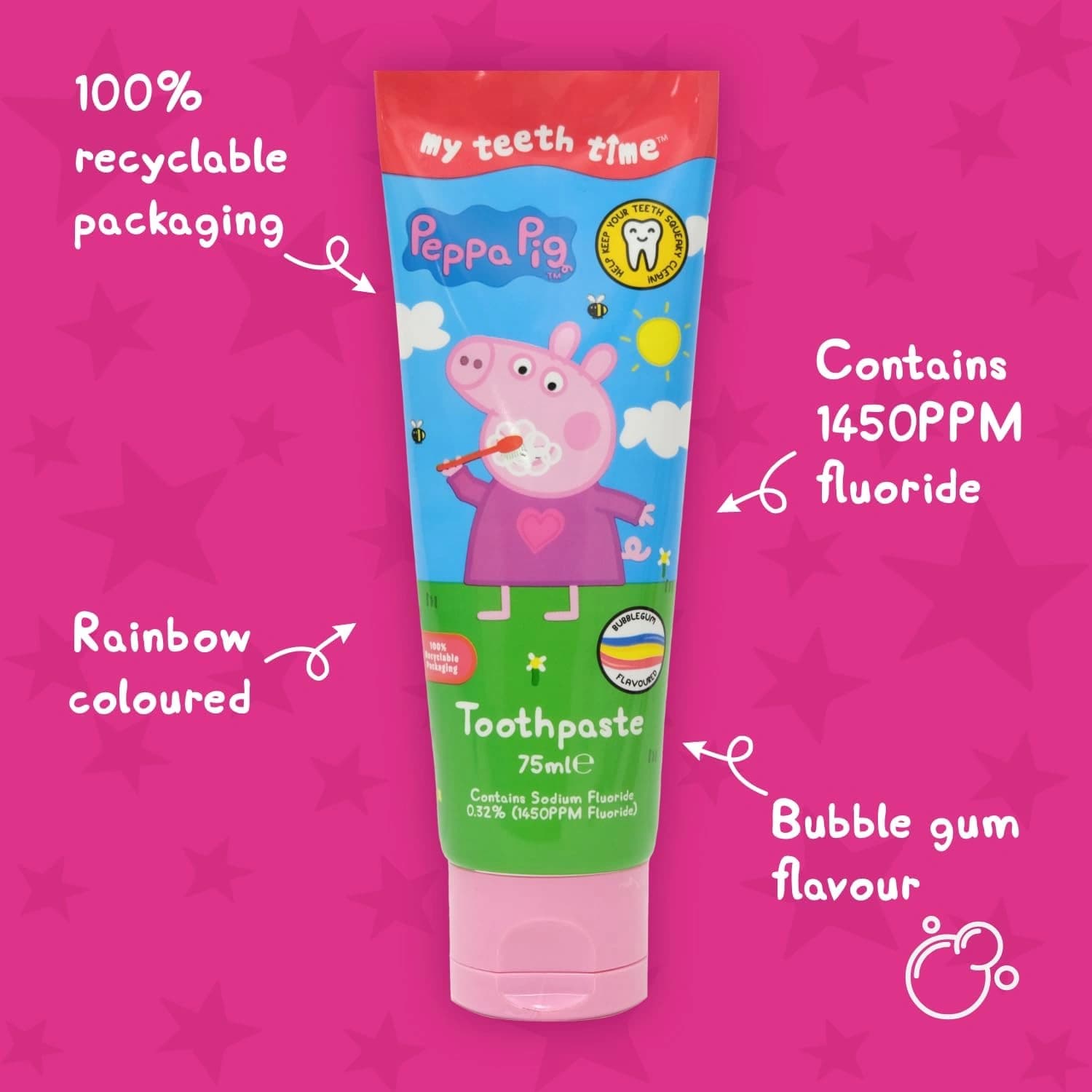 Peppa Pig Kids Toothpaste 75ml