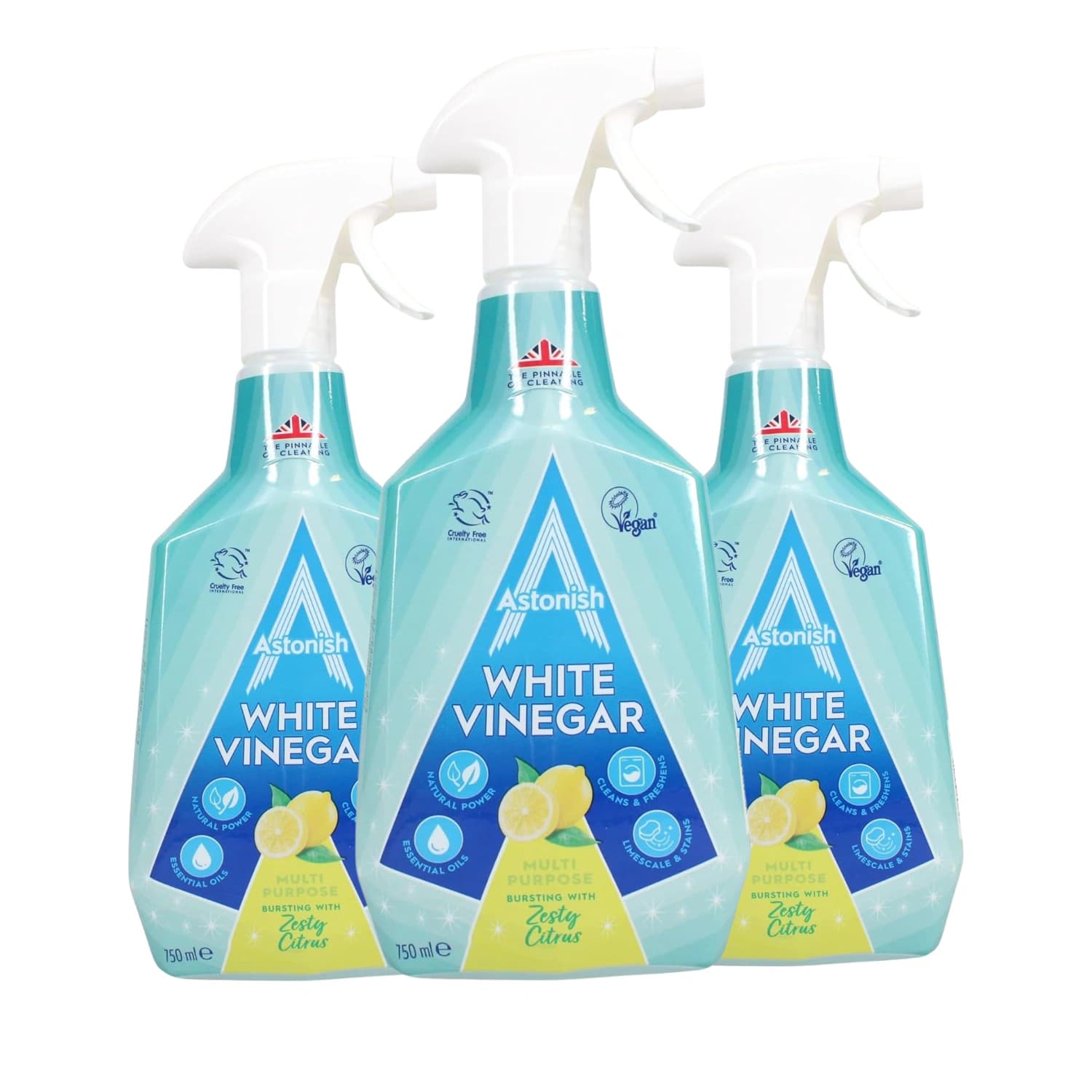 Astonish Trigger White Vnegar Citrus Spy 750ml