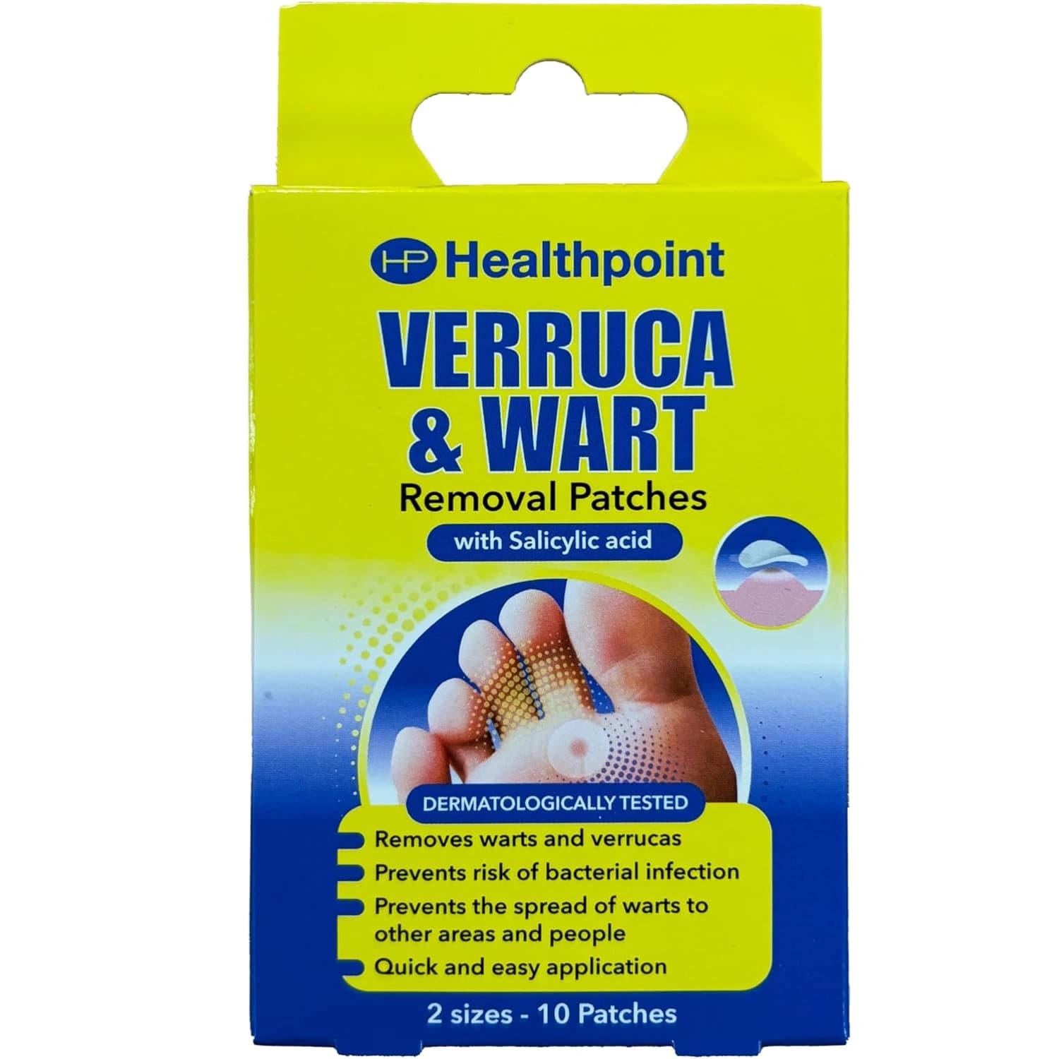 Healthpoint Verruca &amp; Wart Patch 10 Pack