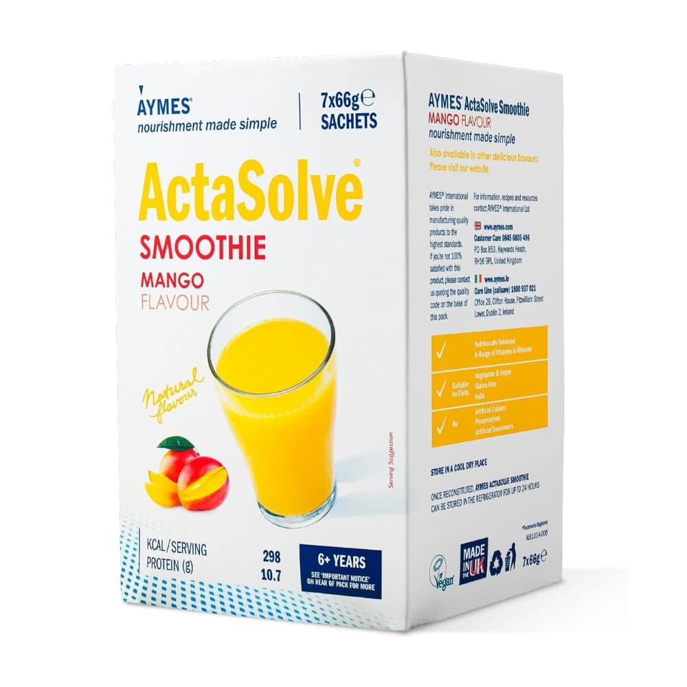 Aymes Actasolve Smoothie Mango 7x66g