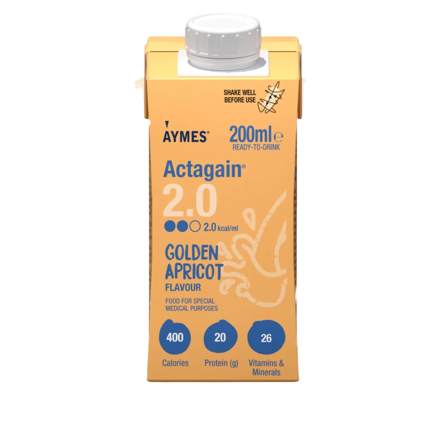 Aymes Actagain 2.0 Golden Apricot 200ml