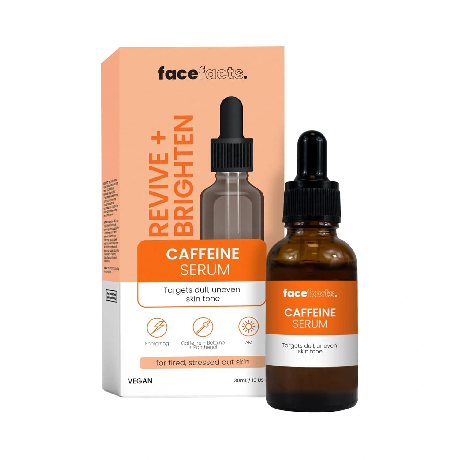 Face Facts Facial Serum Energising Caffeine 30ml