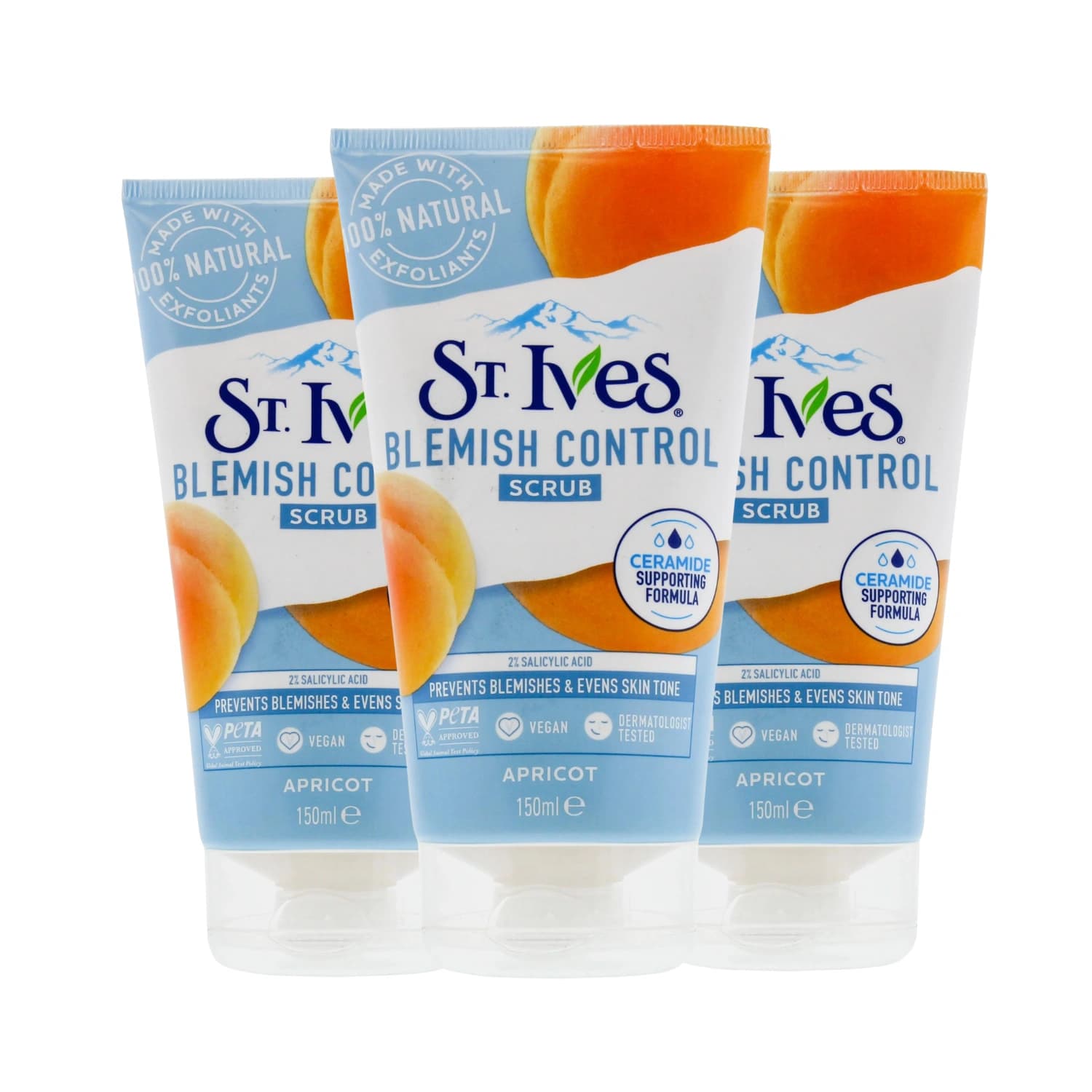 St Ives Blemish Apricot Scrub 150ml