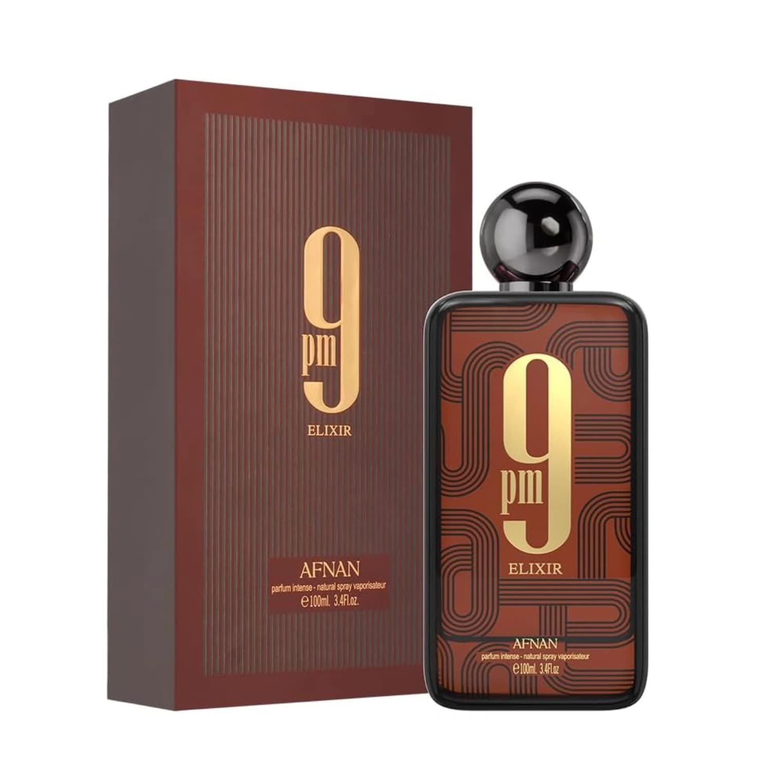 Afnan 9 PM Elixir Unisex Extrait De Parfum 100ml