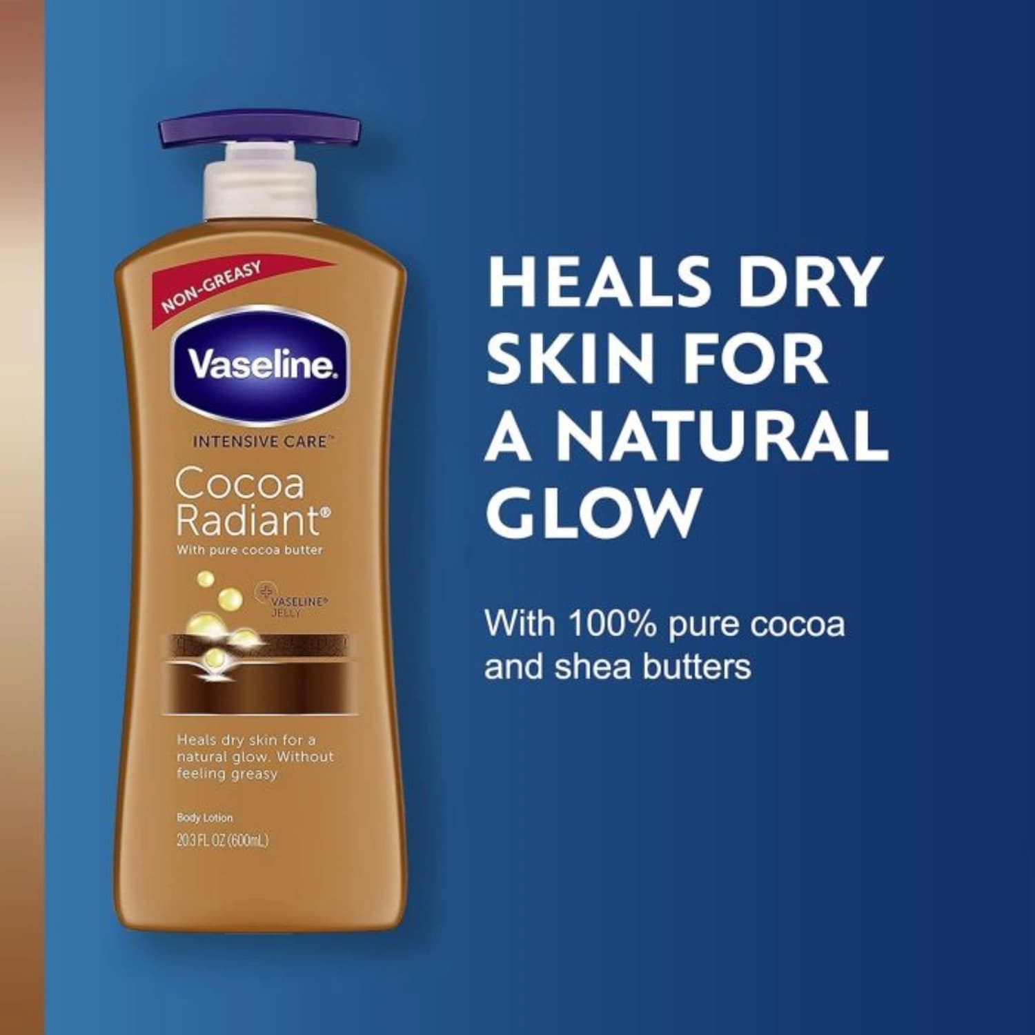 Vaseline Lotion Cocoa Radiant 600ml