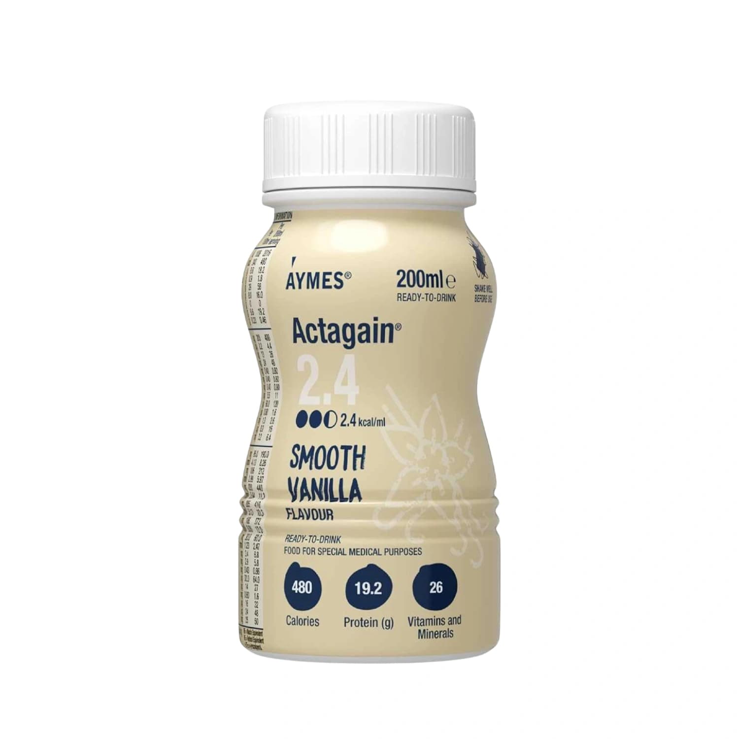 Aymes Actagain 2.4 Smooth Vanilla 200ml