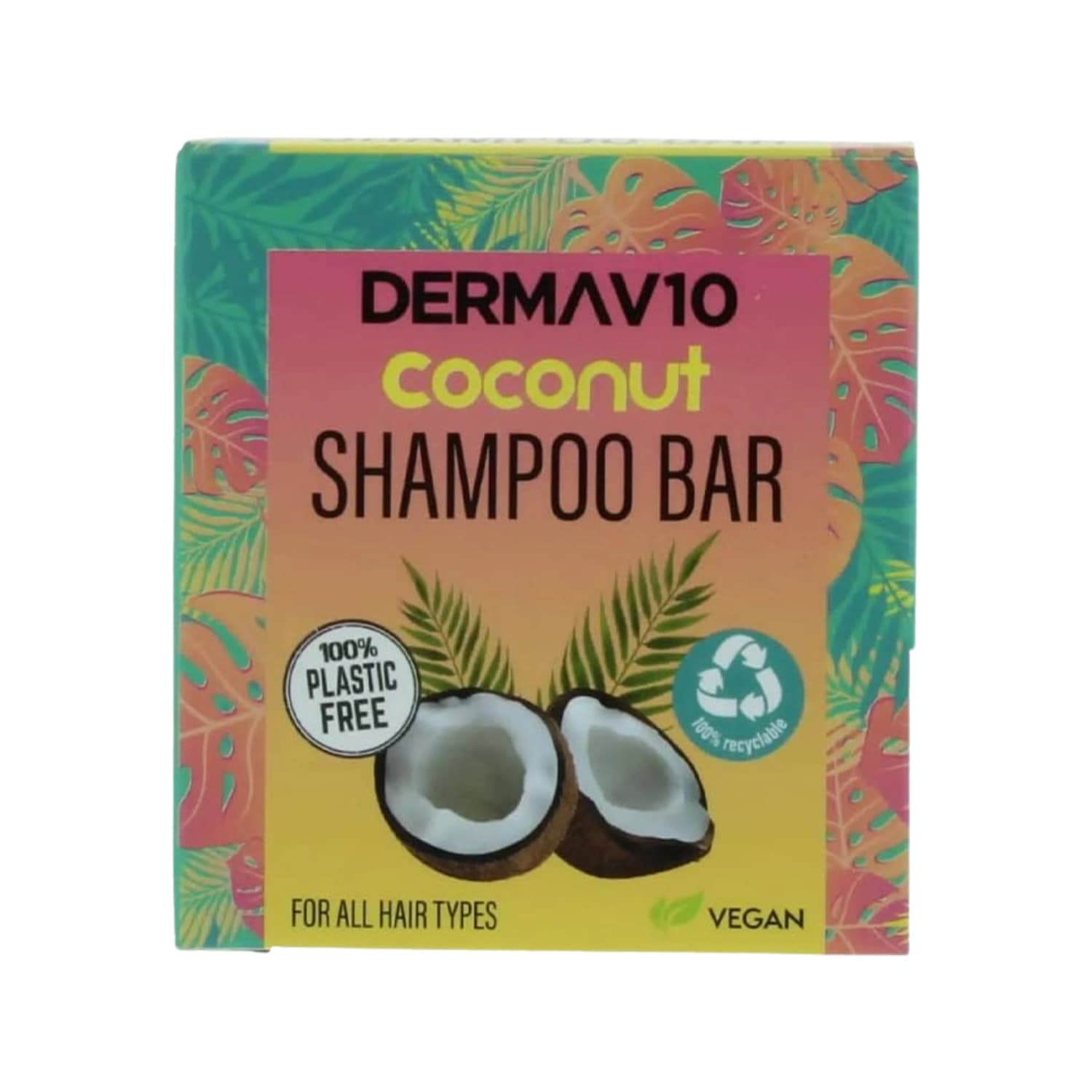 Derma V10 Shampoo Bar Coconut 50g