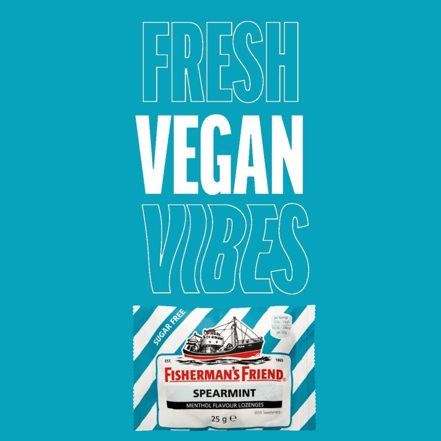 Fisherman's Friend Spearmint Stripe 25g - Pack of 24