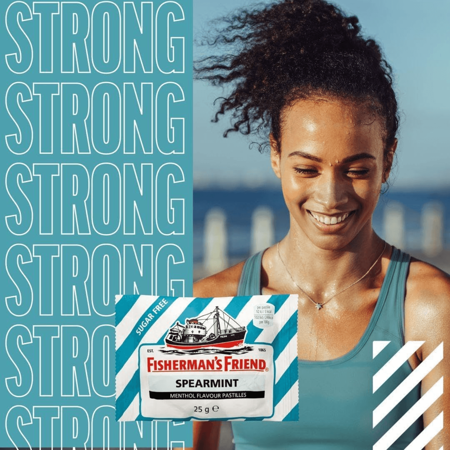 Fisherman's Friend Spearmint Stripe 25g - Pack of 24