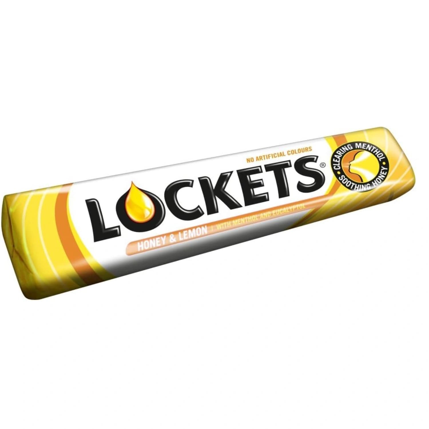 Lockets Honey &amp; Lemon 43g - Pack of 20