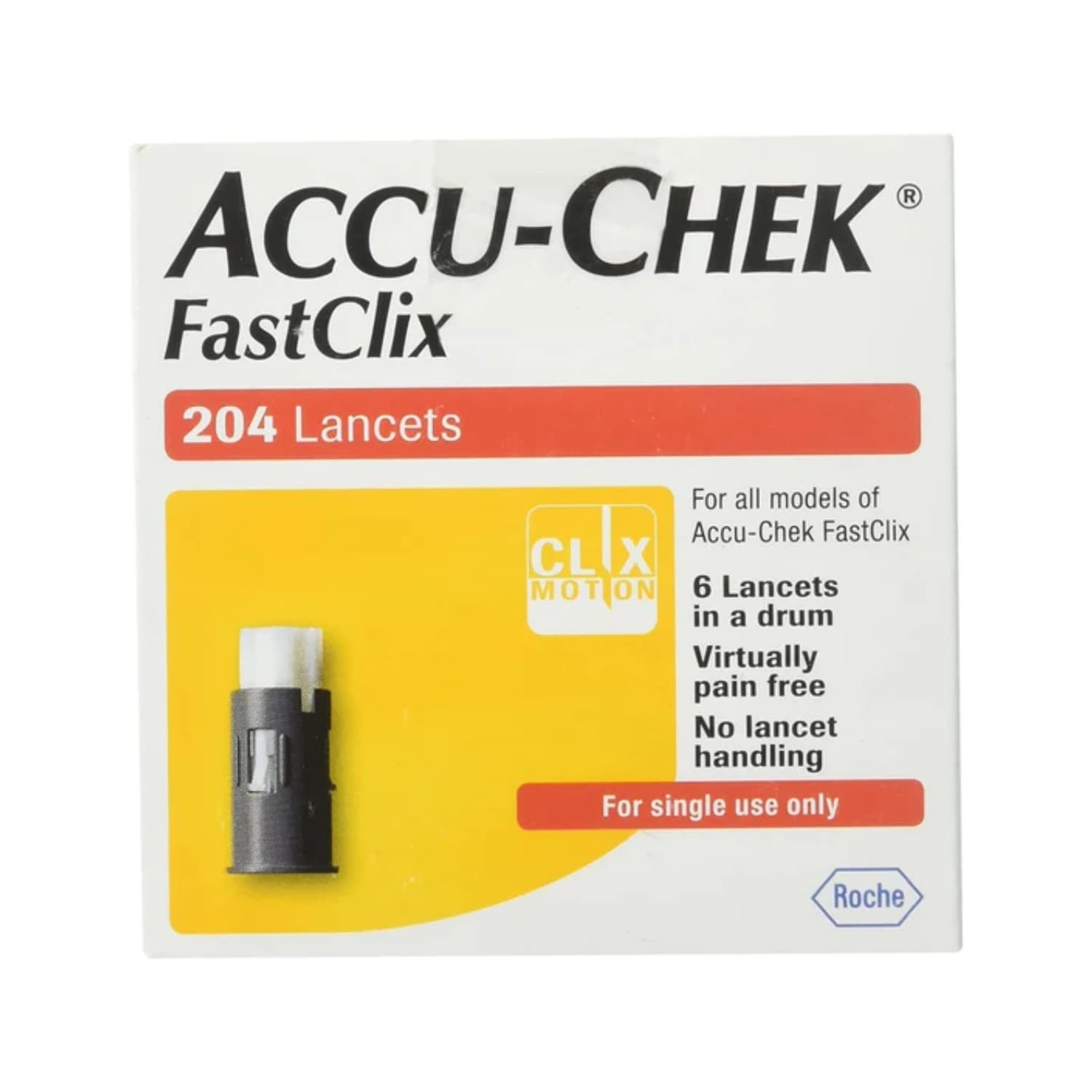 Accu-Chek FastClix 204 Lancets