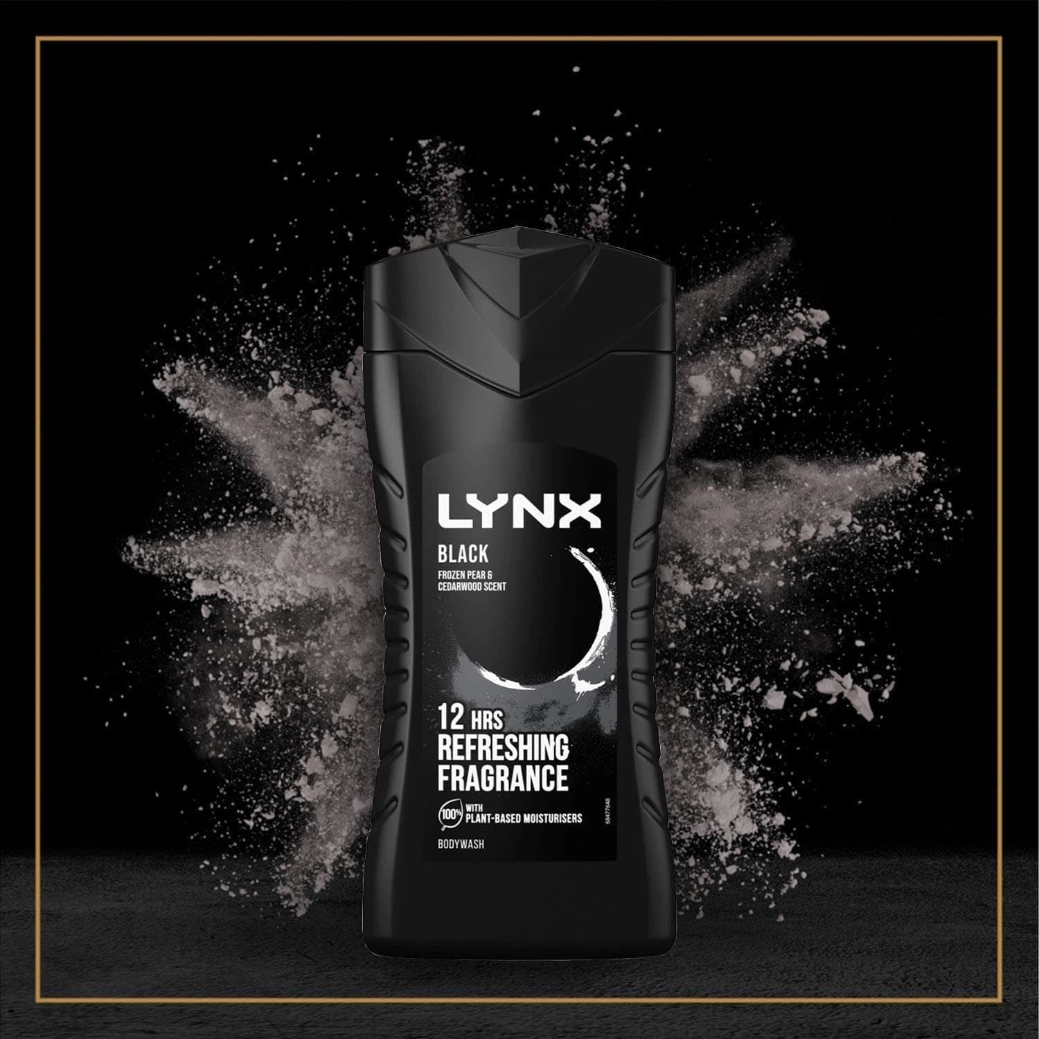 Lynx Black Shower Gel Men's Body Wash 225ml
