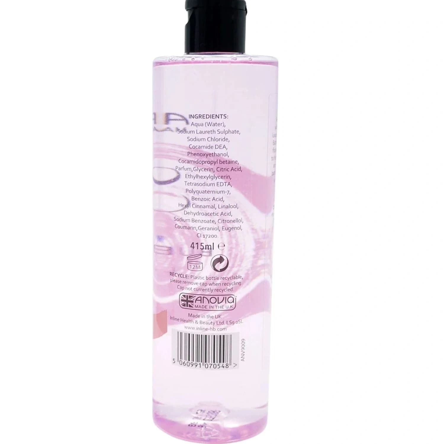 Anovia Bubble Bath Spa Lily &amp; Rose 415ml