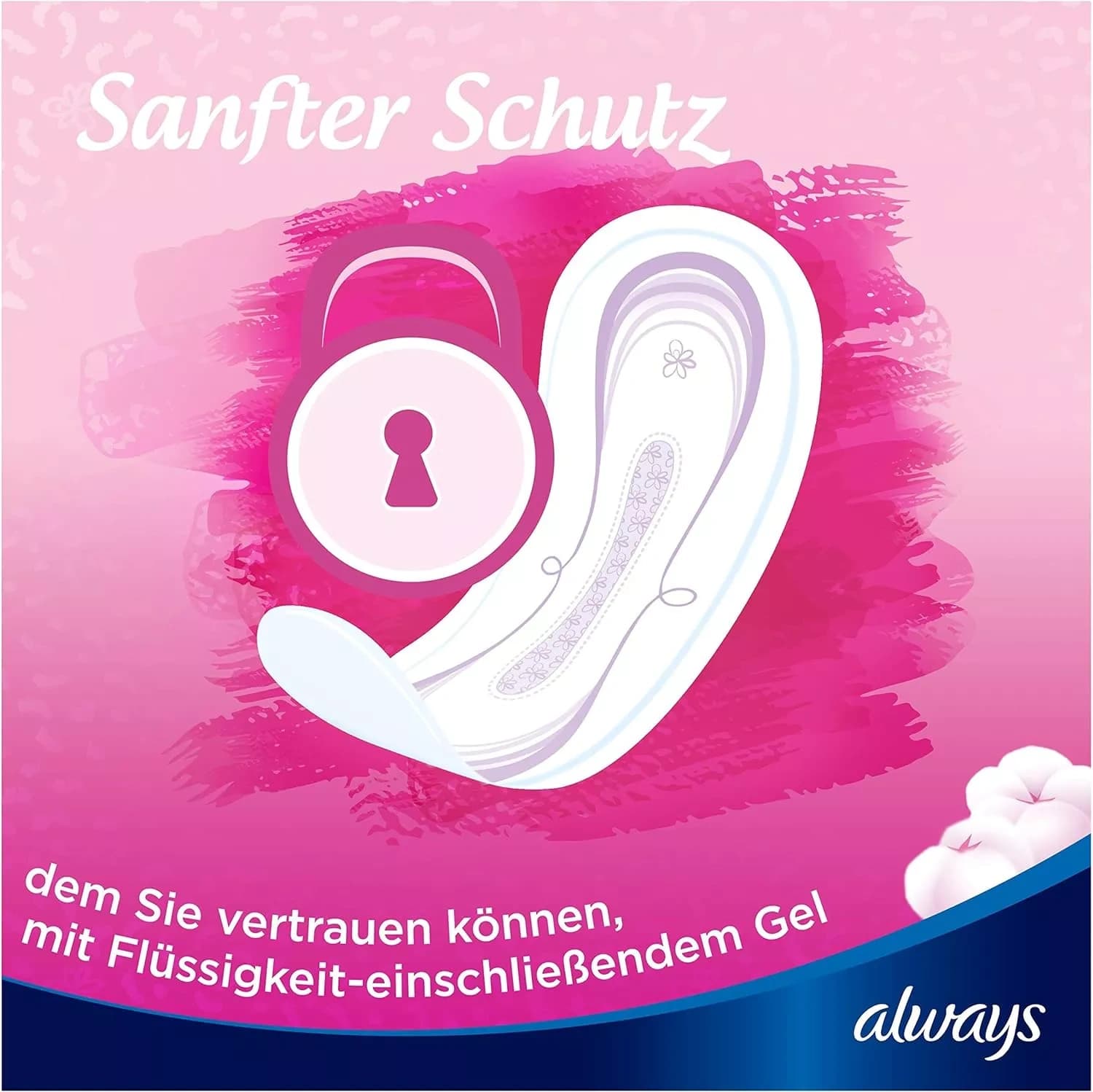 Always Sensitive Normal Ultra Soft Cotton 16 Pads