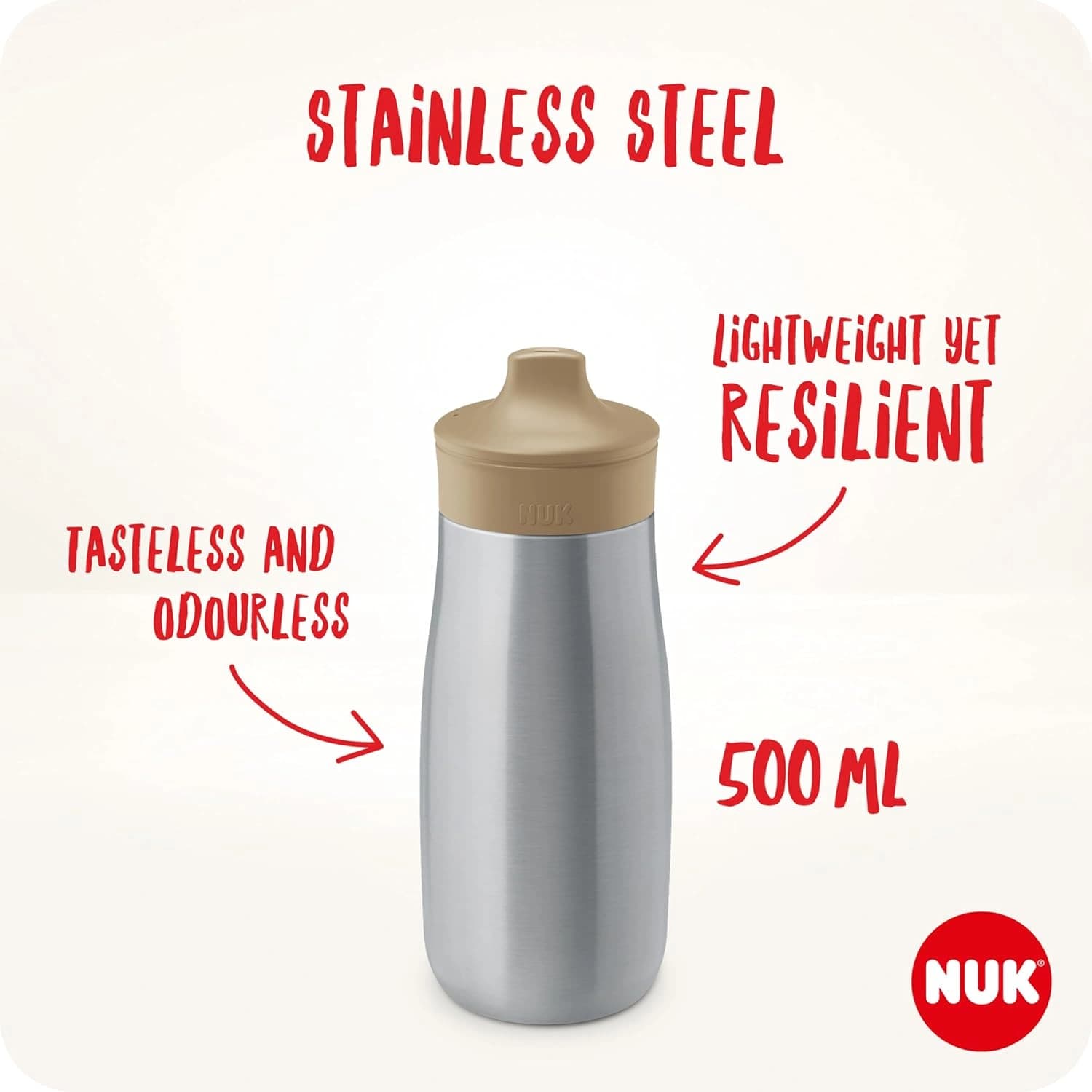 Nuk Mini Me Flip Toddler Cup With Straw 12+Months 500ml
