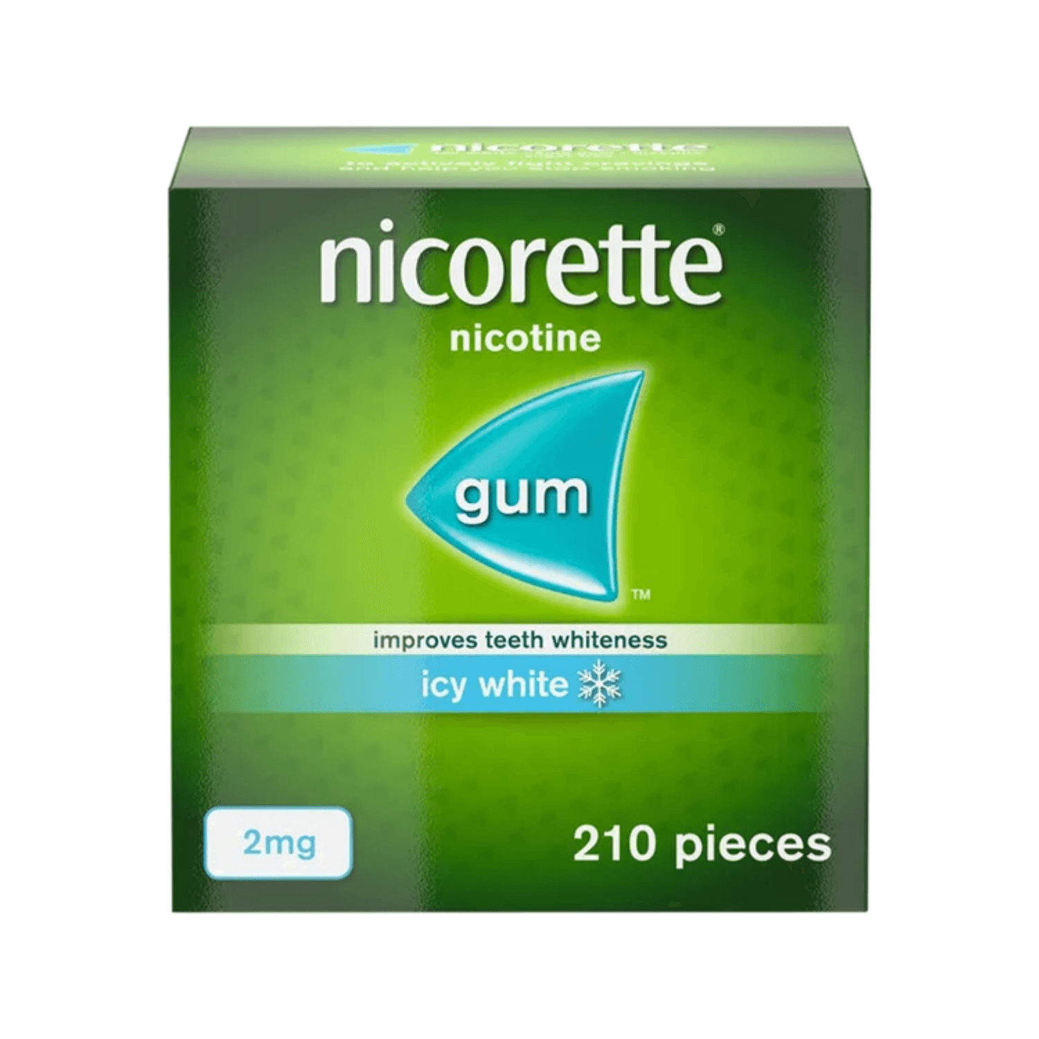 Nicorette Gum Icy White 2mg 210