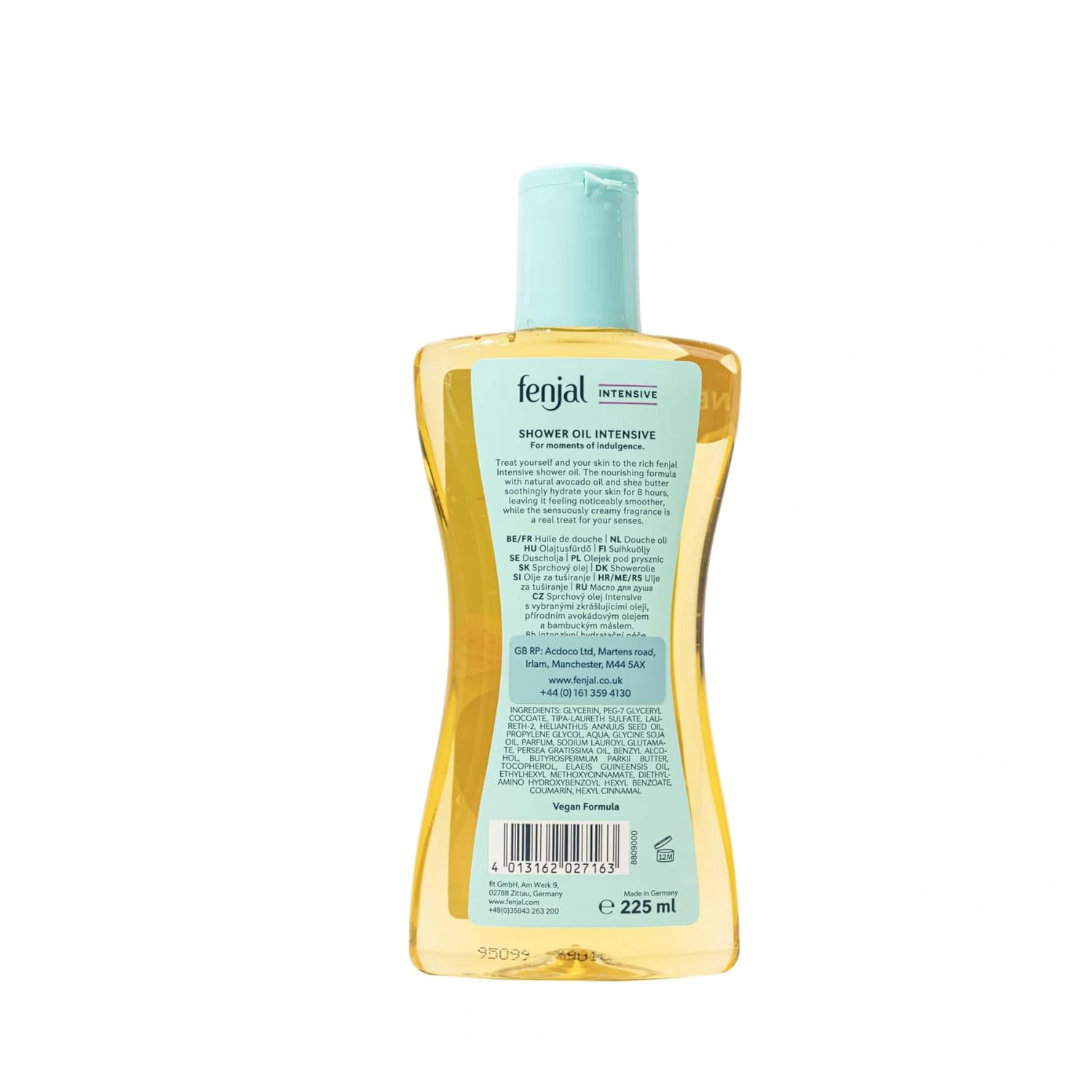 Fenjal Intensive Shower Oil 225ml