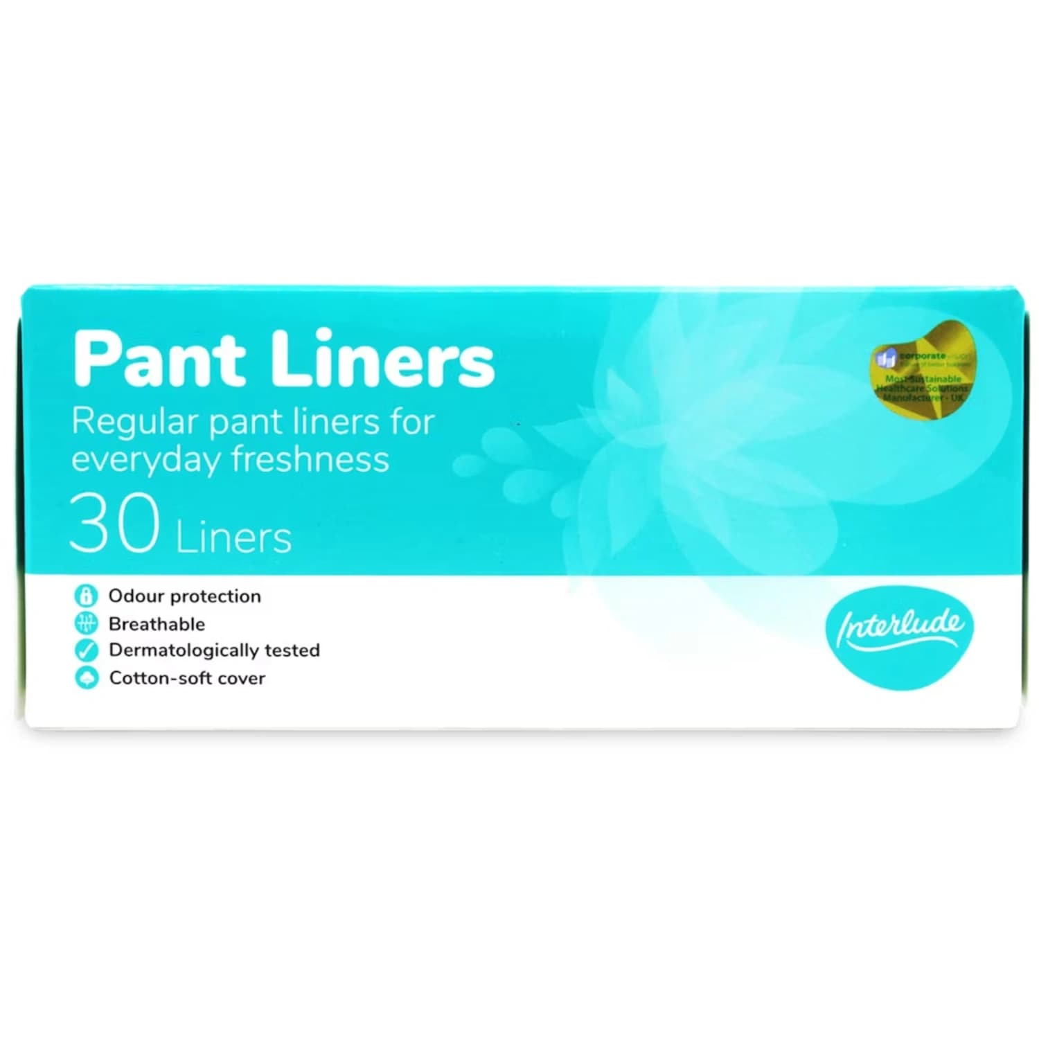 Interlude Panty Liners 30 Pack