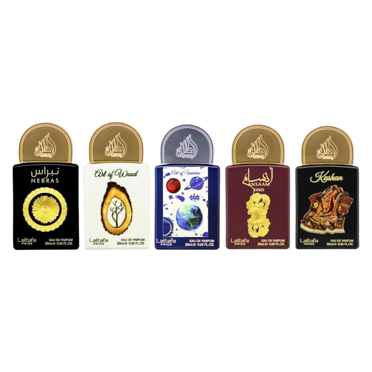 Lattafa Pride Eau de Parfum Gift Set Collection No.3 (5 x 20ml)