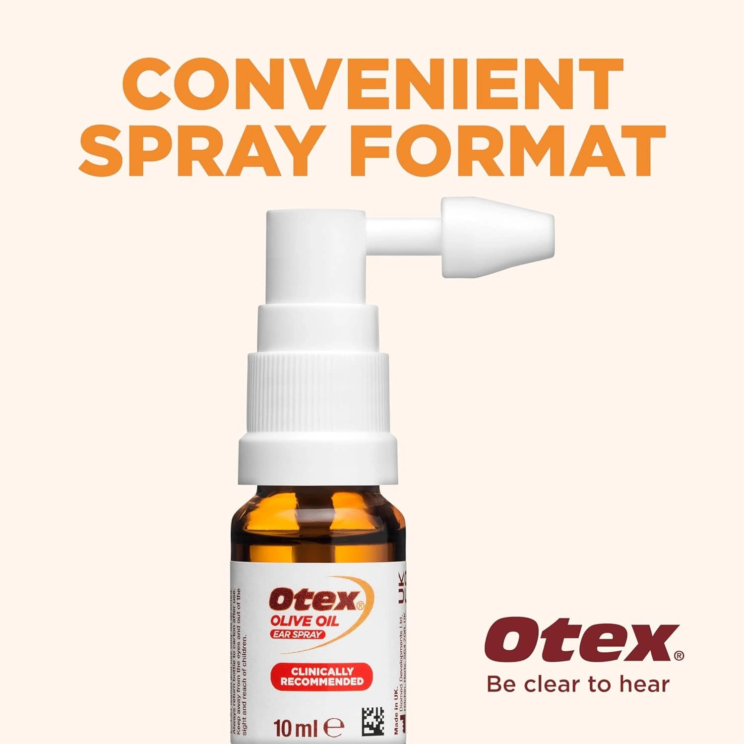 Otex Olive Oil Ear Spray 10ml
