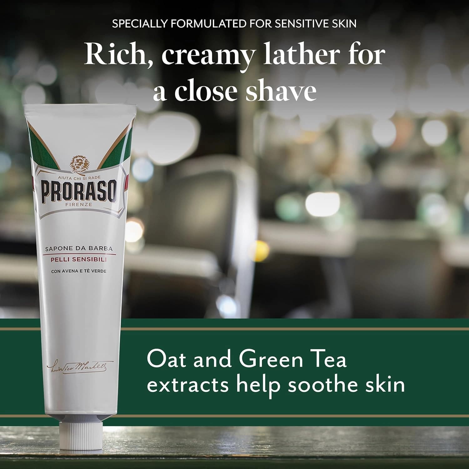 Proraso White Shaving Cream For Sensitive Skin 150ml