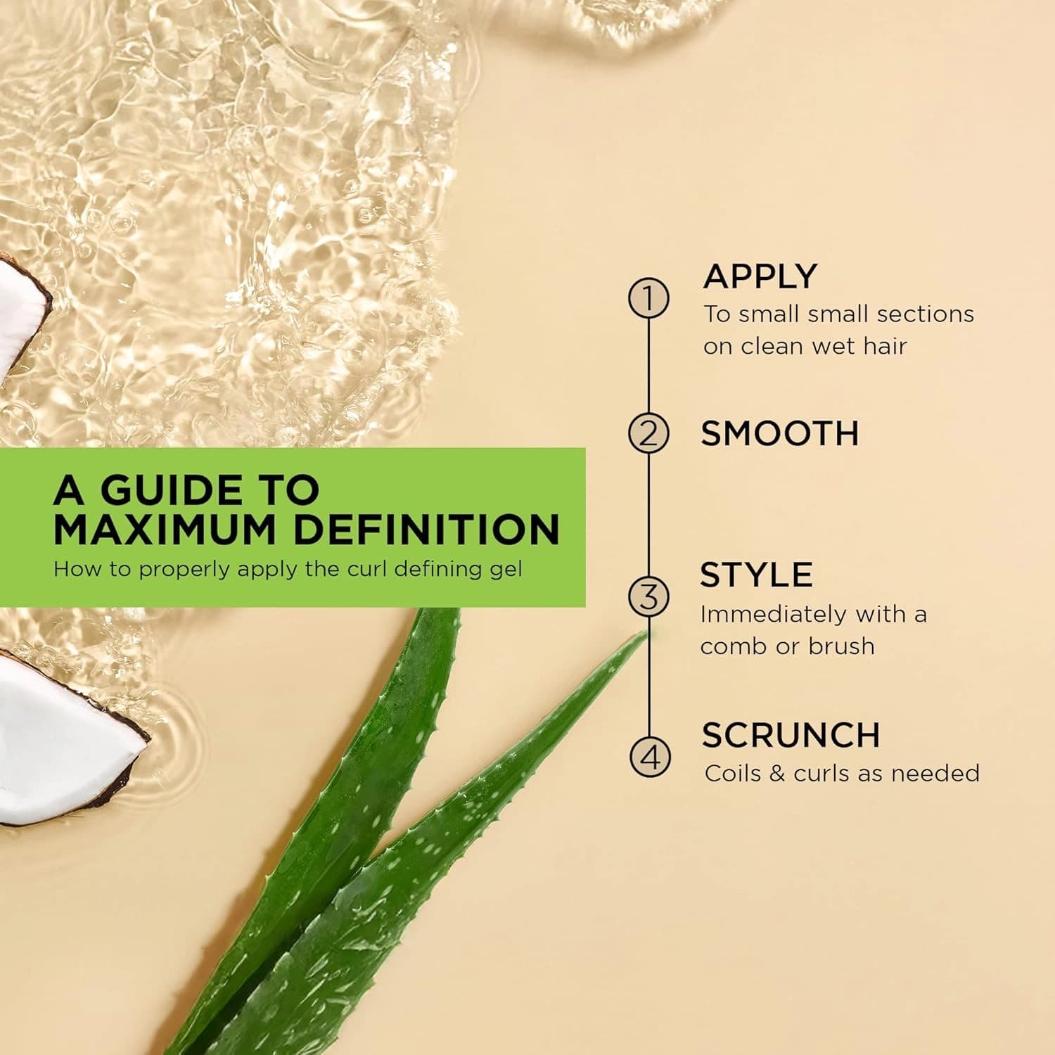 African Pride Moist Miracle Aloe & Coconut Curl Defining Gel 510g