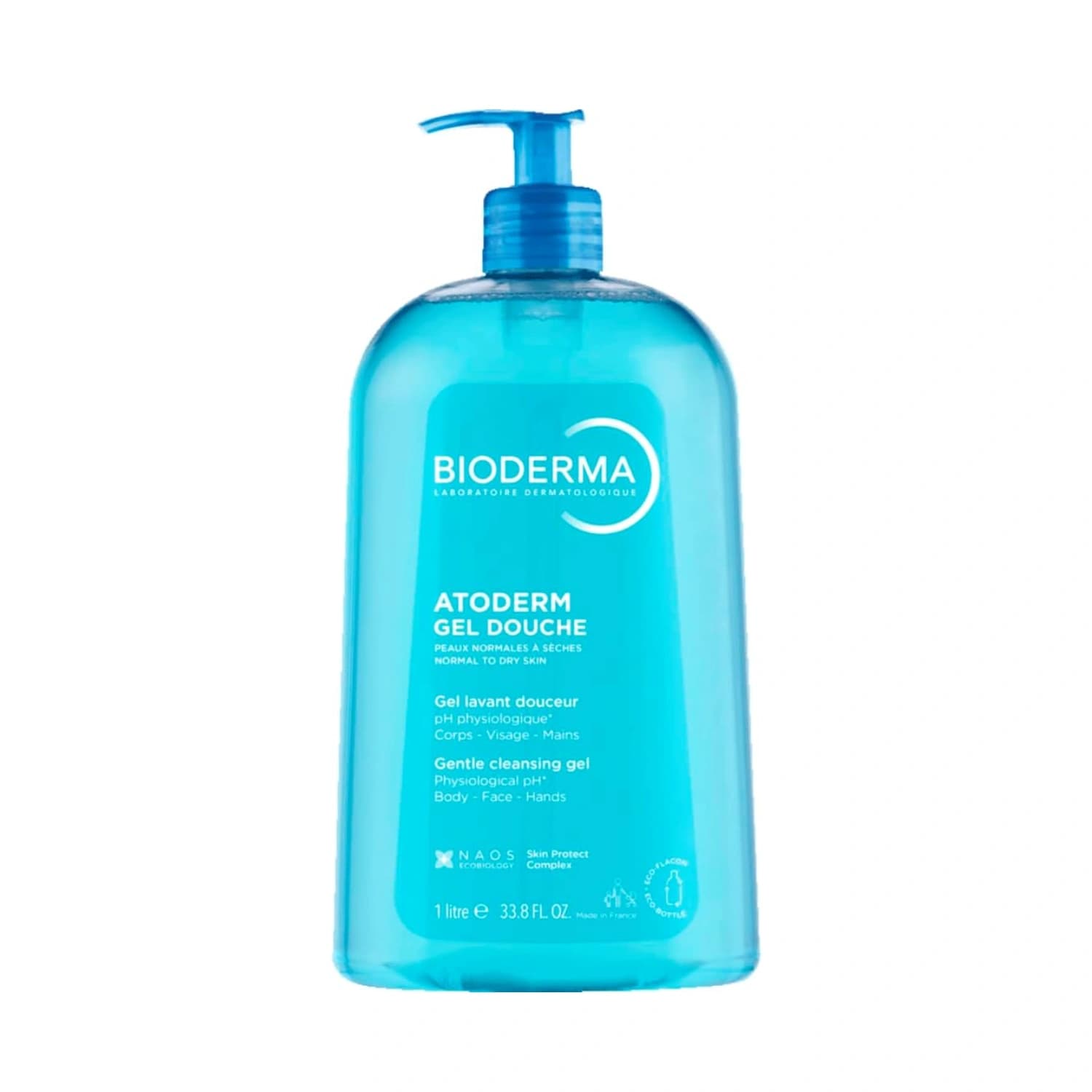 Bioderma Atoderm Shower Gel Body Wash for Normal, Dry & Sensitive Skin 1L