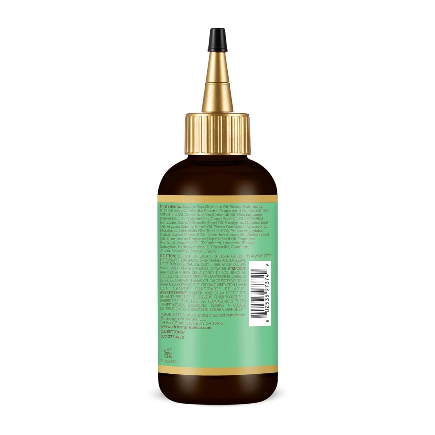 African Pride Feel It Formula Strengthening Hair Oil 118ml