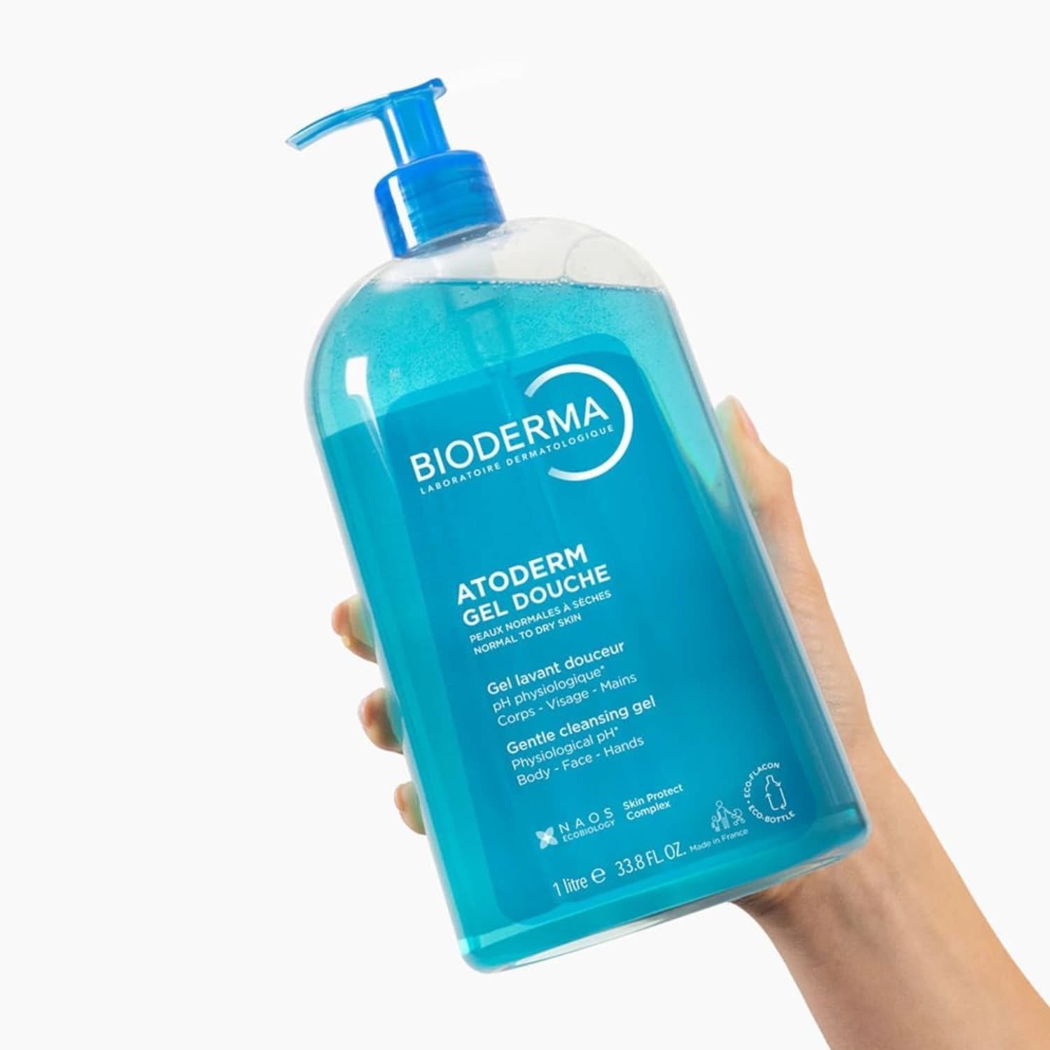 Bioderma Atoderm Shower Gel Body Wash for Normal, Dry & Sensitive Skin 1L