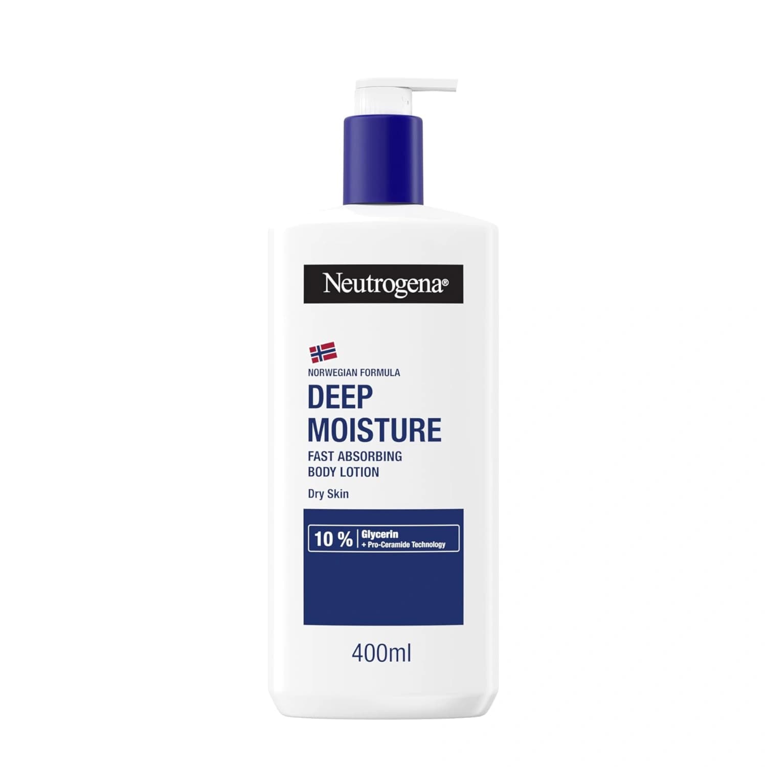 Neutrogena Deep Moisture Fast Absorbing Body Lotion 400ml