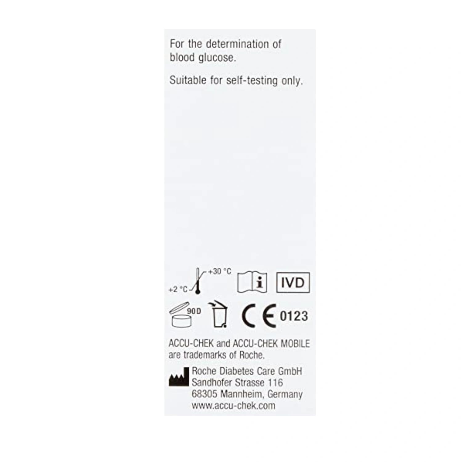Accu-Chek Mobile Blood Glucose Test Cassette - 50 Tests