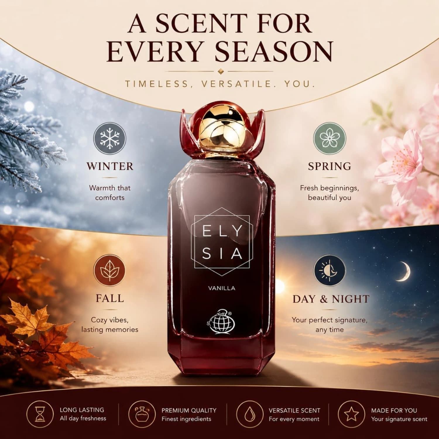 Fragrance World Elysia Vanilla 100ml