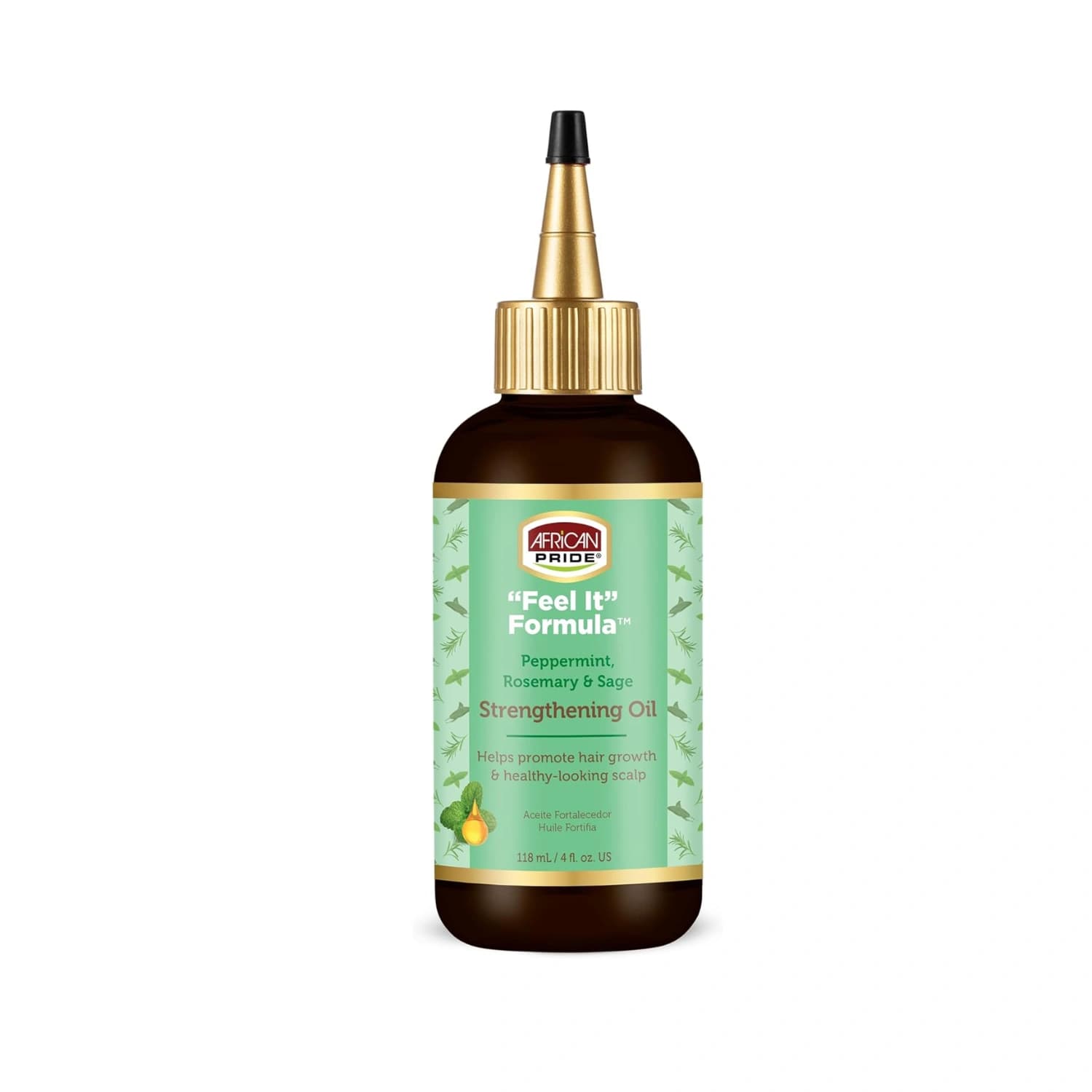 African Pride Feel It Formula Strengthening Hair Oil 118ml